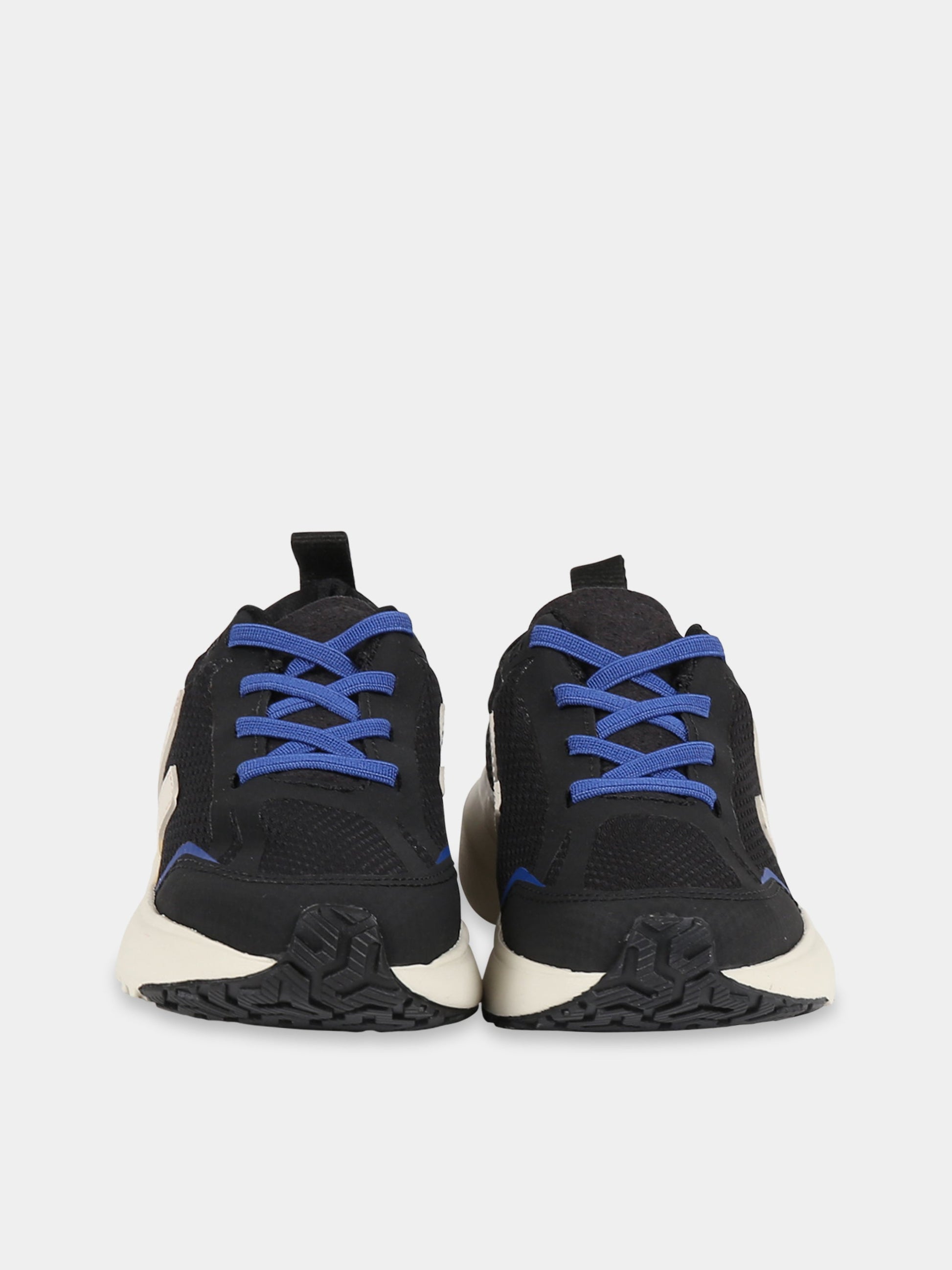 Sneakers nero per bambino con logo bianco,Veja,YL1803227C