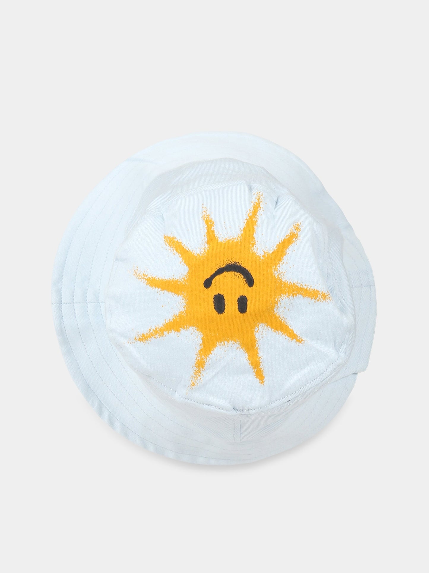 Cloche celeste per neonati con stampa sole,Molo,7S23T203B 8068