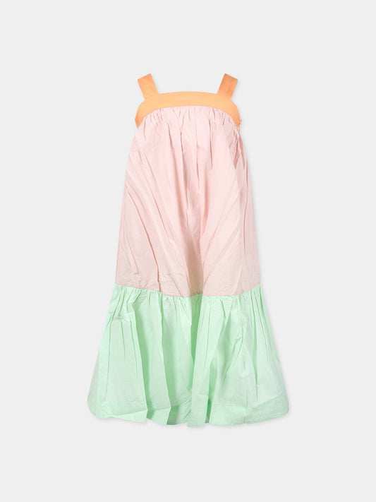 Vestito multicolor per bambina,Molo,2S23E128 8712