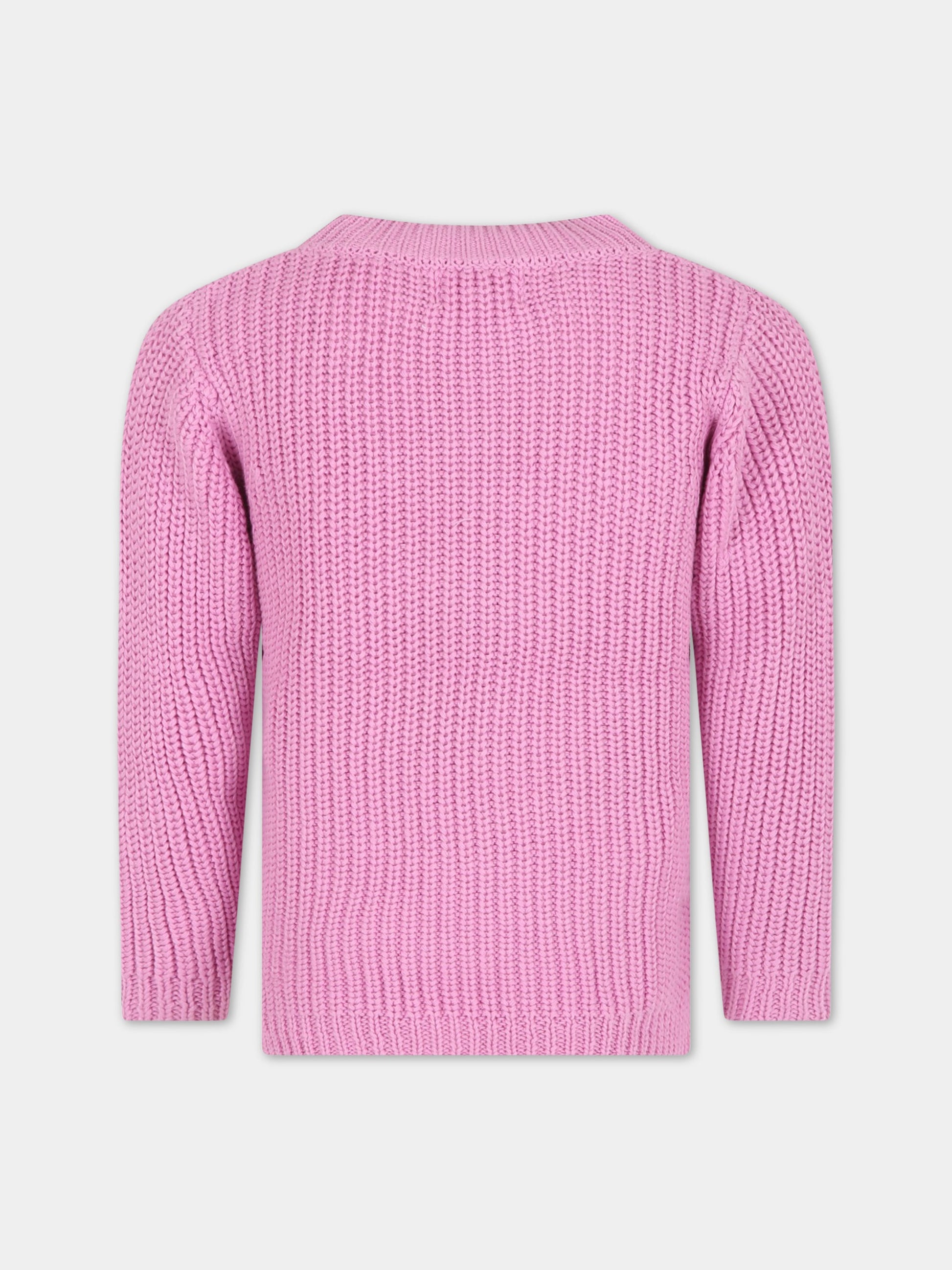 Maglione rosa per bambina,Molo,2S23K203 8706