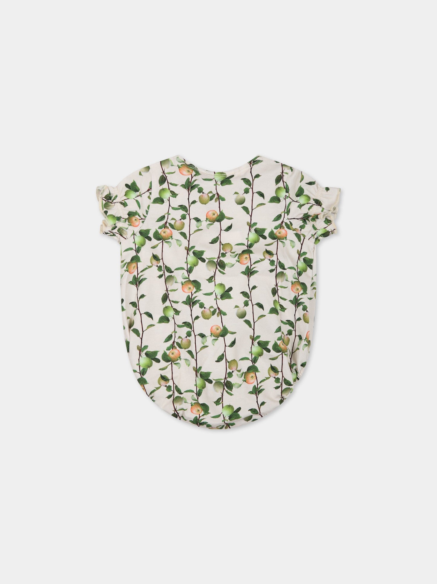 Body multicolor per neonata con stampa mele,Molo,4S23B401 6772