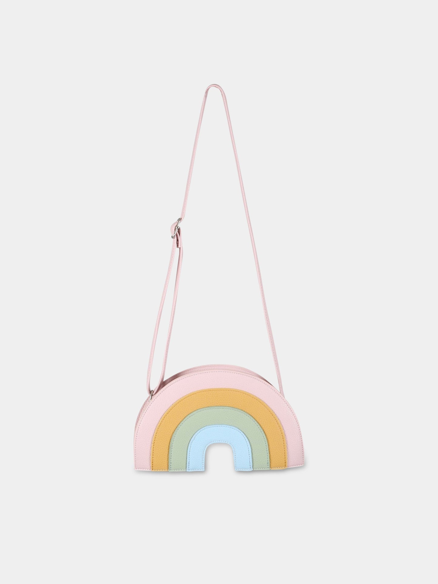 Borsa rosa per bambina a forma di arcobaleno,Molo,7S23V104 1953
