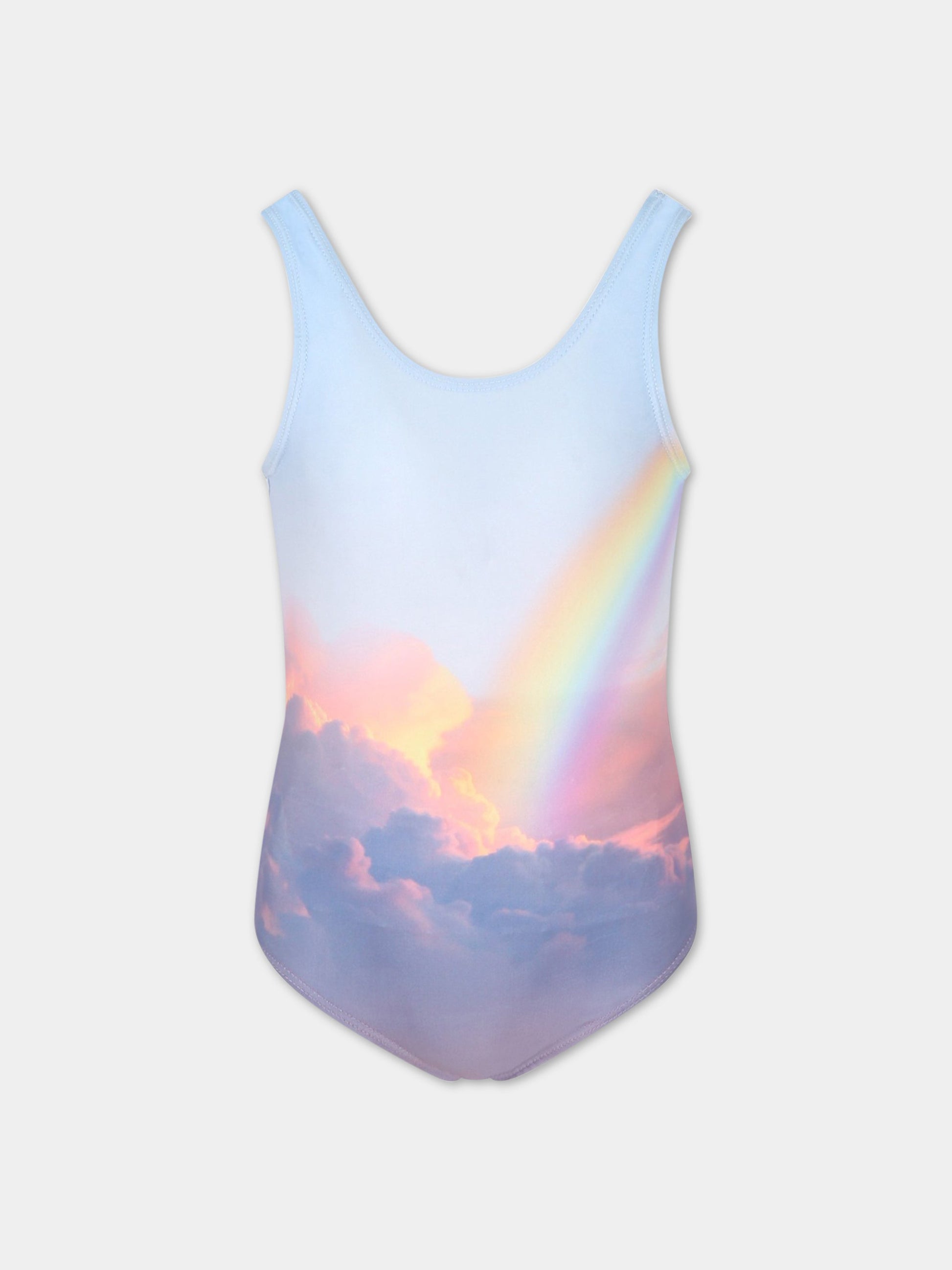 Costume multicolor per bambina con logo,Molo,8S23P510 7884