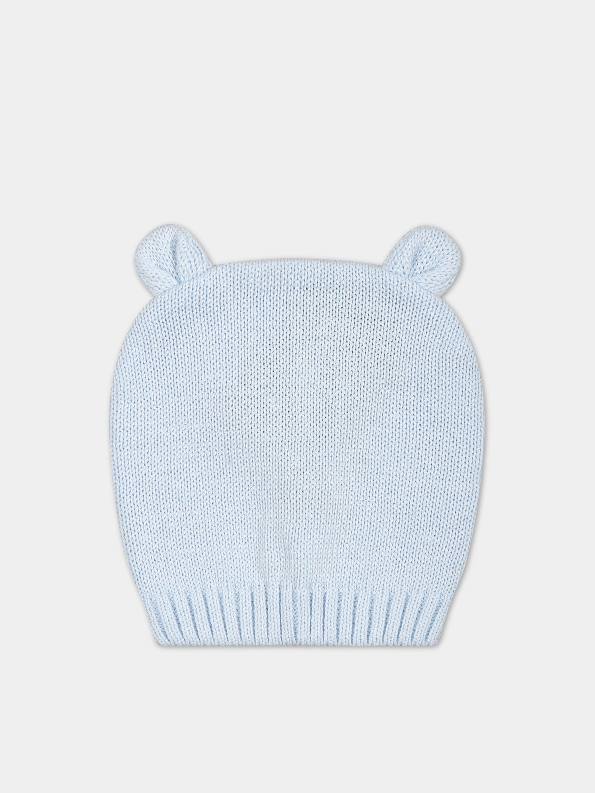 Cappello celeste per neonato,Little Bear,6128 CIELO