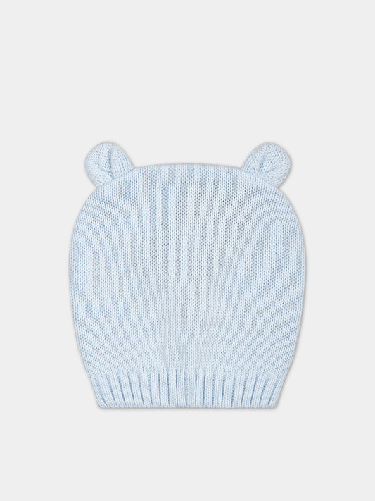 Cappello celeste per neonato,Little Bear,6128 CIELO