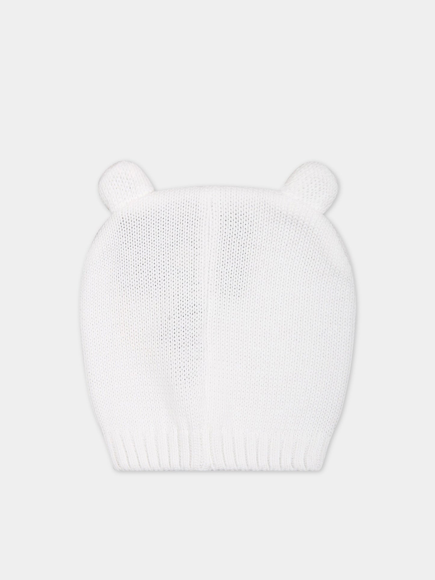 Cappello bianco per neonati,Little Bear,6128 BIANCO