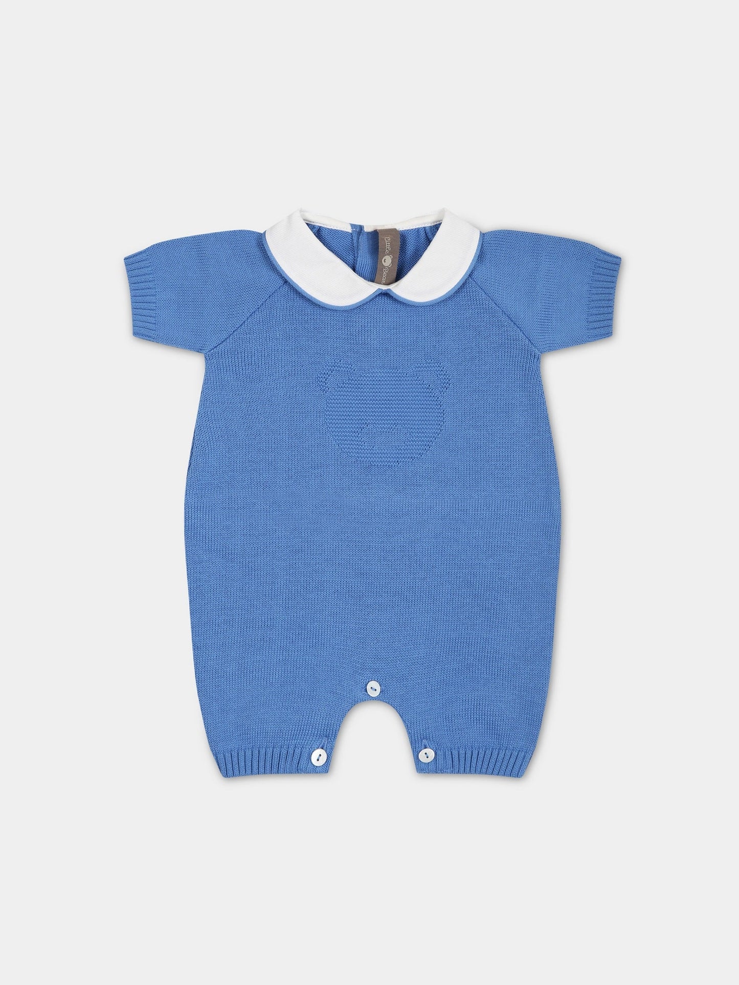 Pagliaccetto blu per neonato,Little Bear,6111 AZZURRO