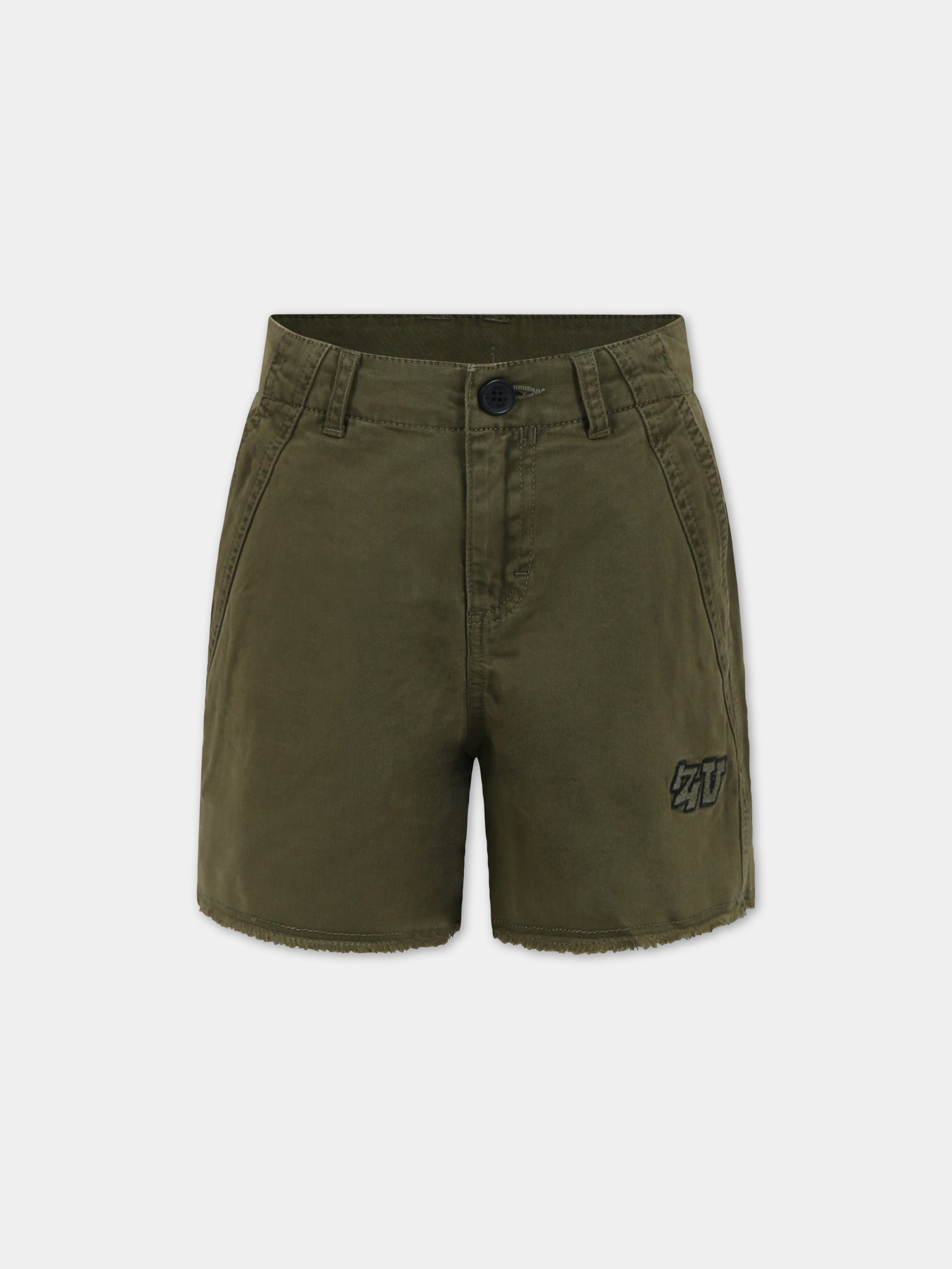 Short casual verde per bambina,Zadig & Voltaire Kids,X14166 656