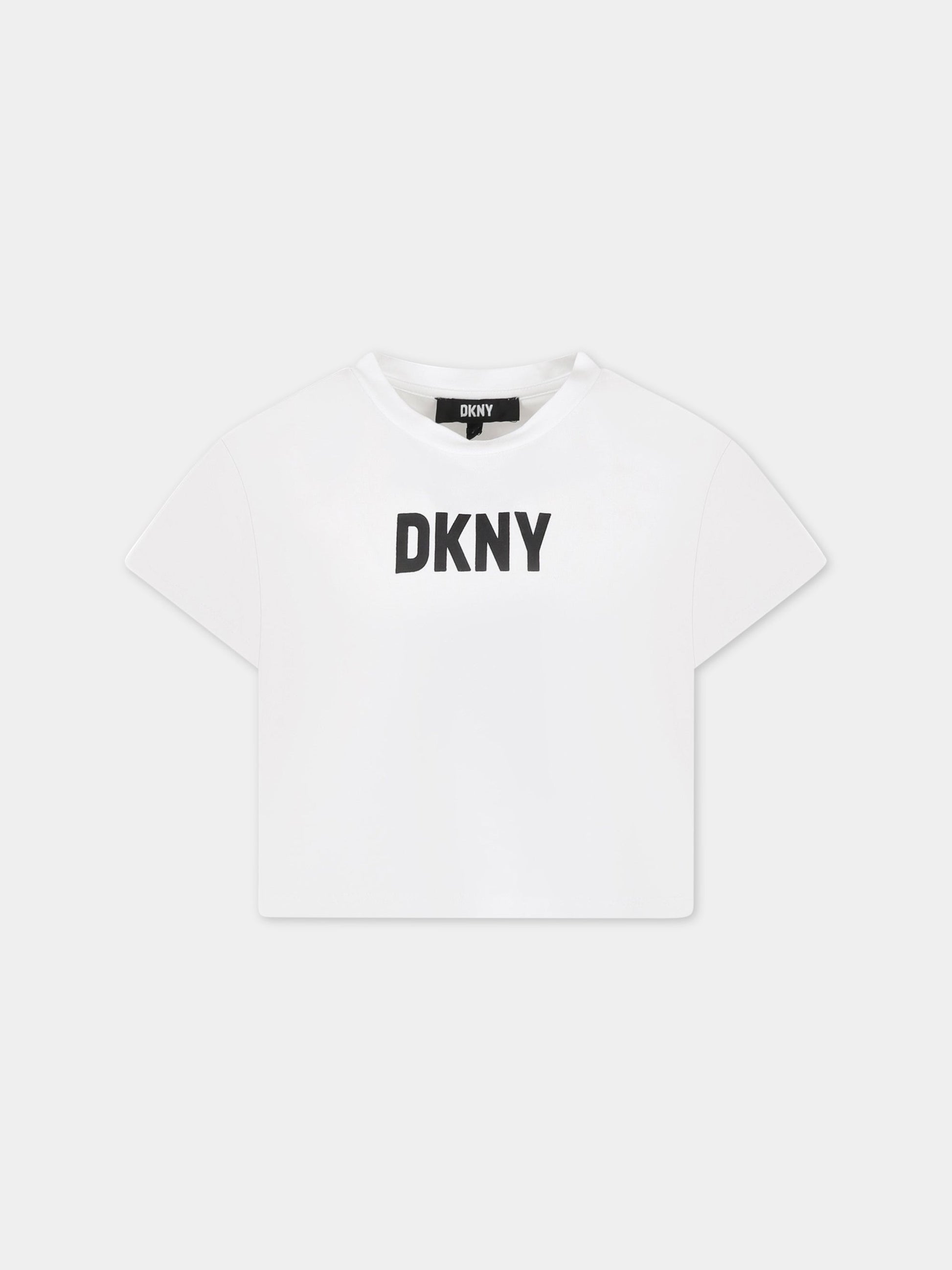 Completo multicolor per bambina con logo,Dkny,D35S80 09B