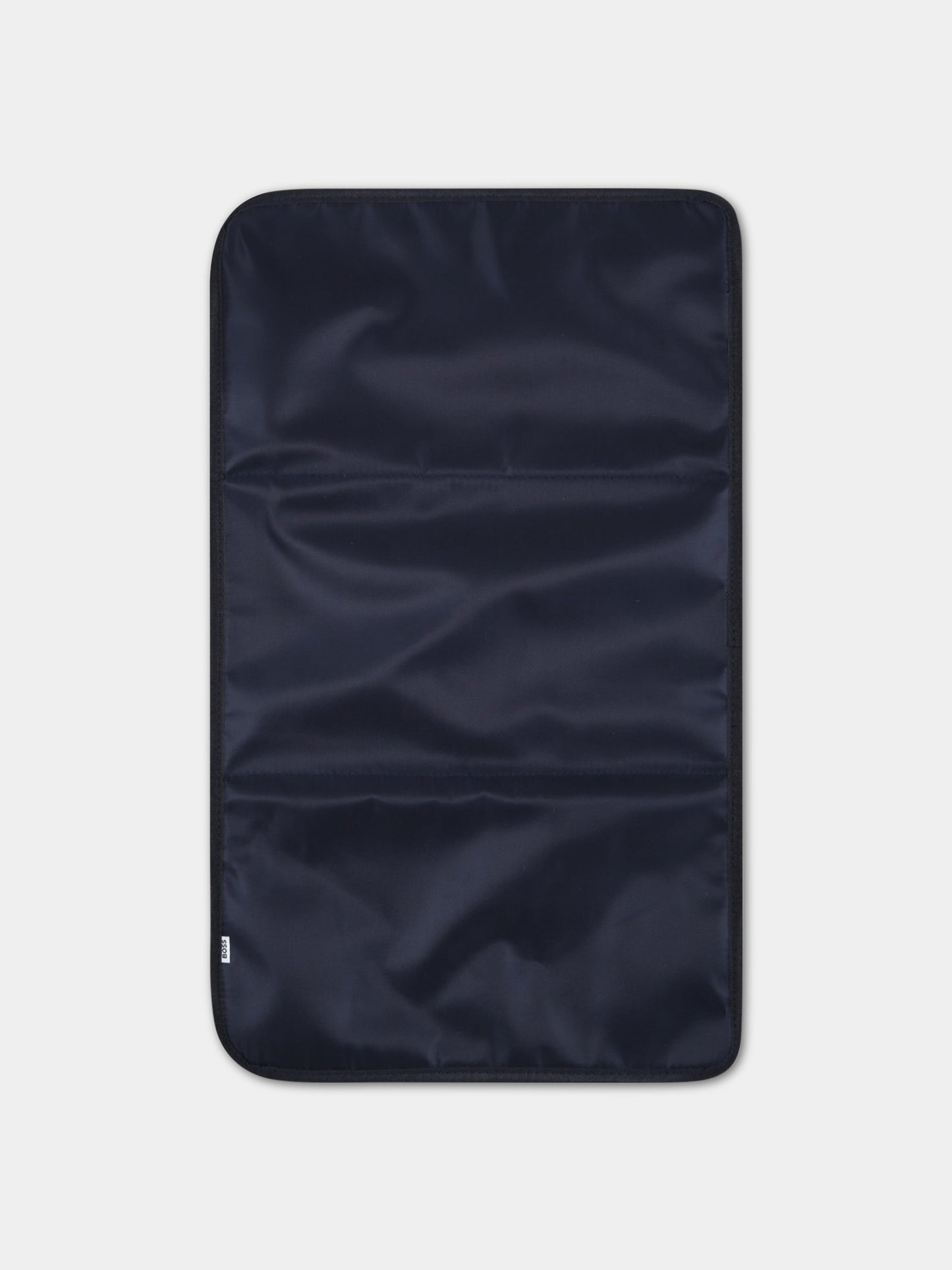 Borsa-mamma blu per neonato con patch logato,Boss,J90309  849