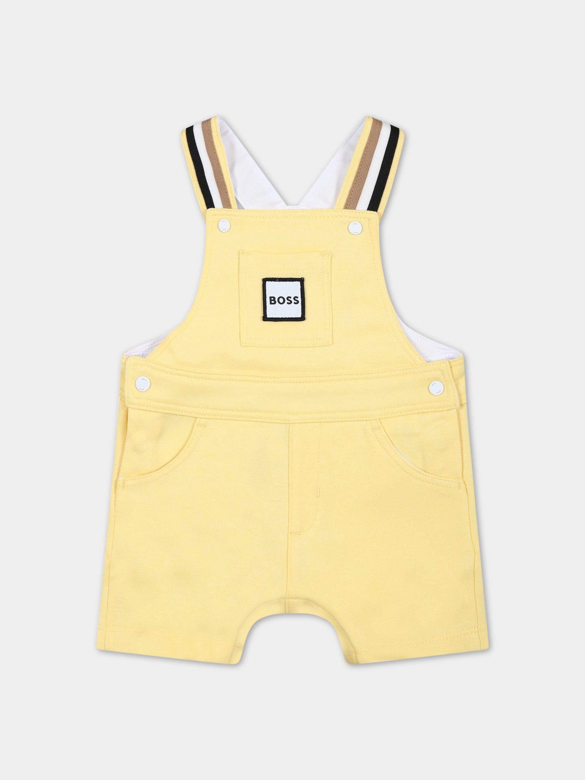 Set multicolor per neonato con logo,Boss,J98409 528