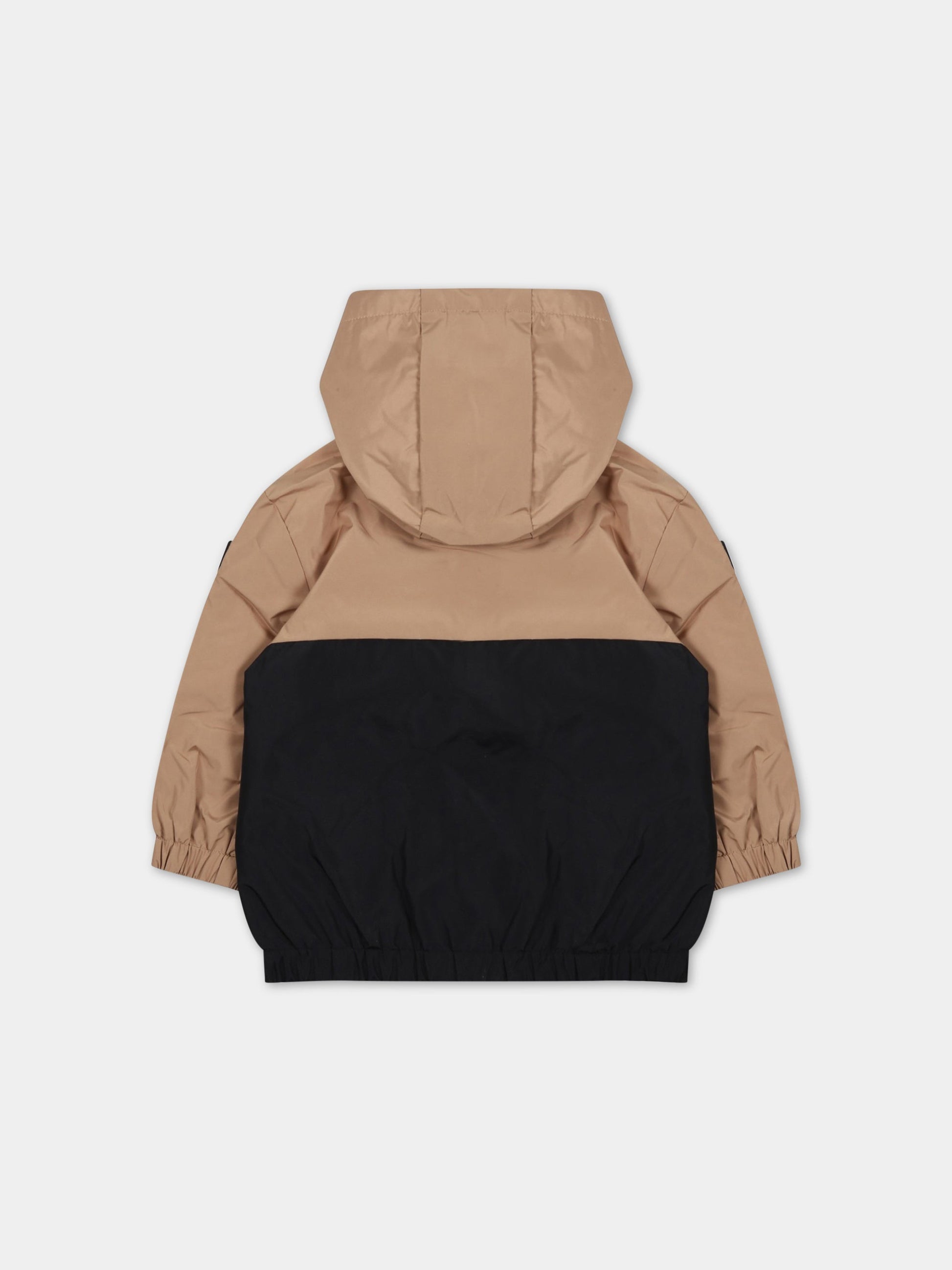 Giacca multicolor a vento per neonato con logo,Boss,J06261 09B