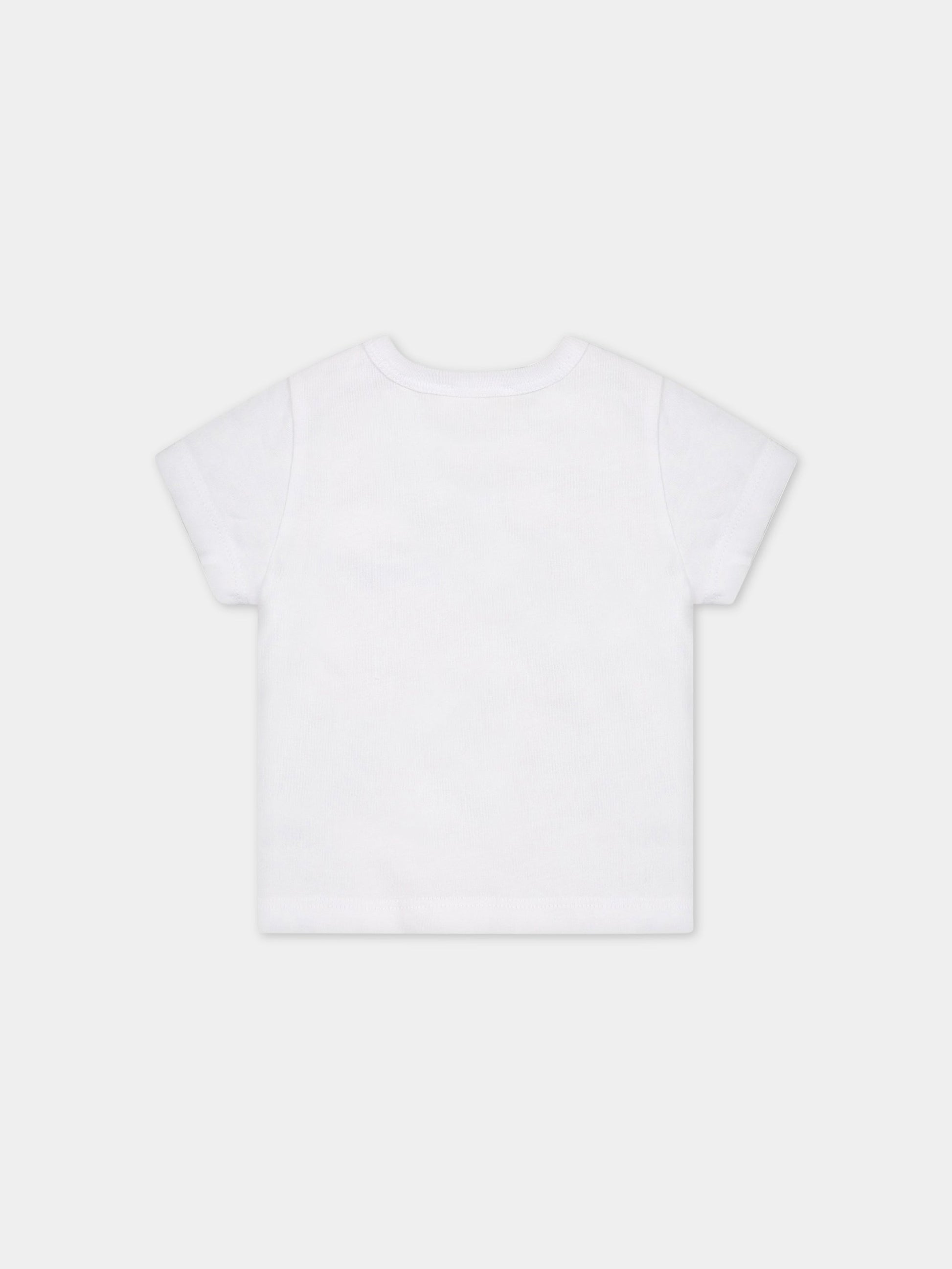 Set bianco per neonato con logo,Givenchy Kids,H98167 771