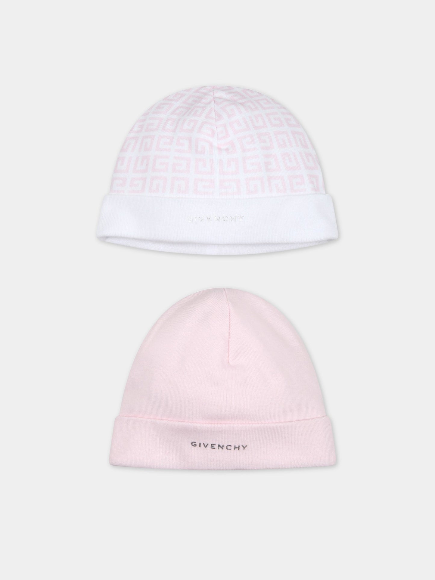 Set multicolor per neonata con logo,Givenchy Kids,H98171 44Z