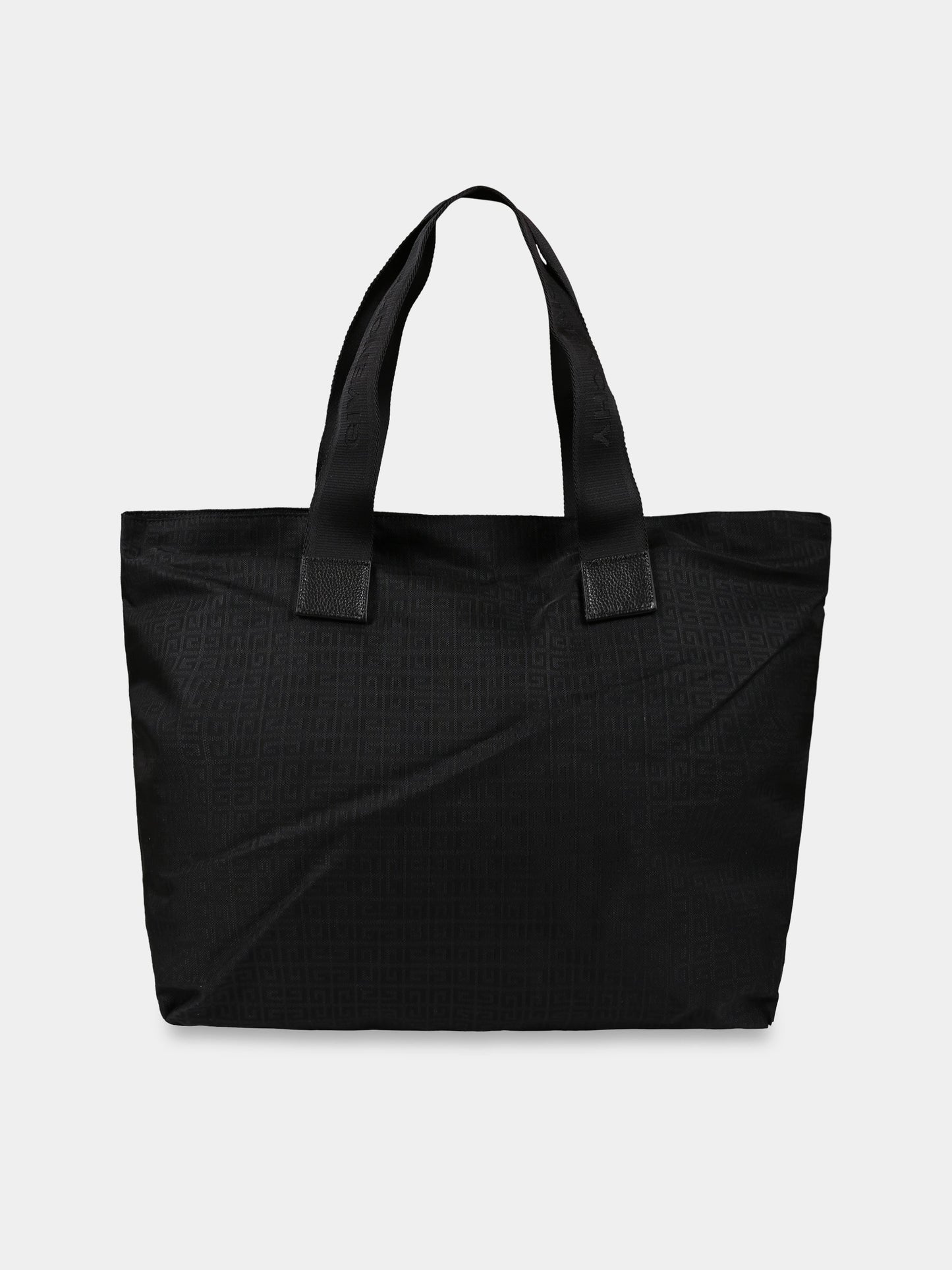 Borsa-mamma nera per neonati con logo e motivo 4G,Givenchy Kids,H90169 09B