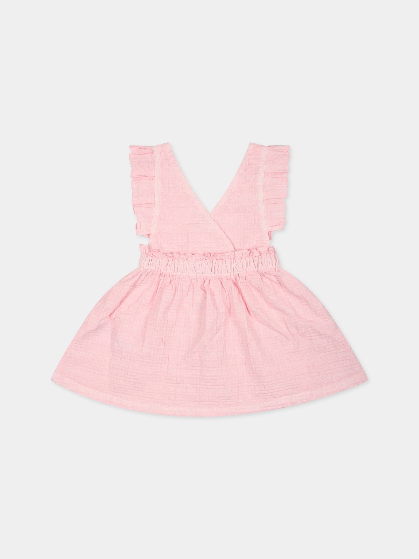 Completo multicolor per neonata con logo,Givenchy Kids,H08038 44Z