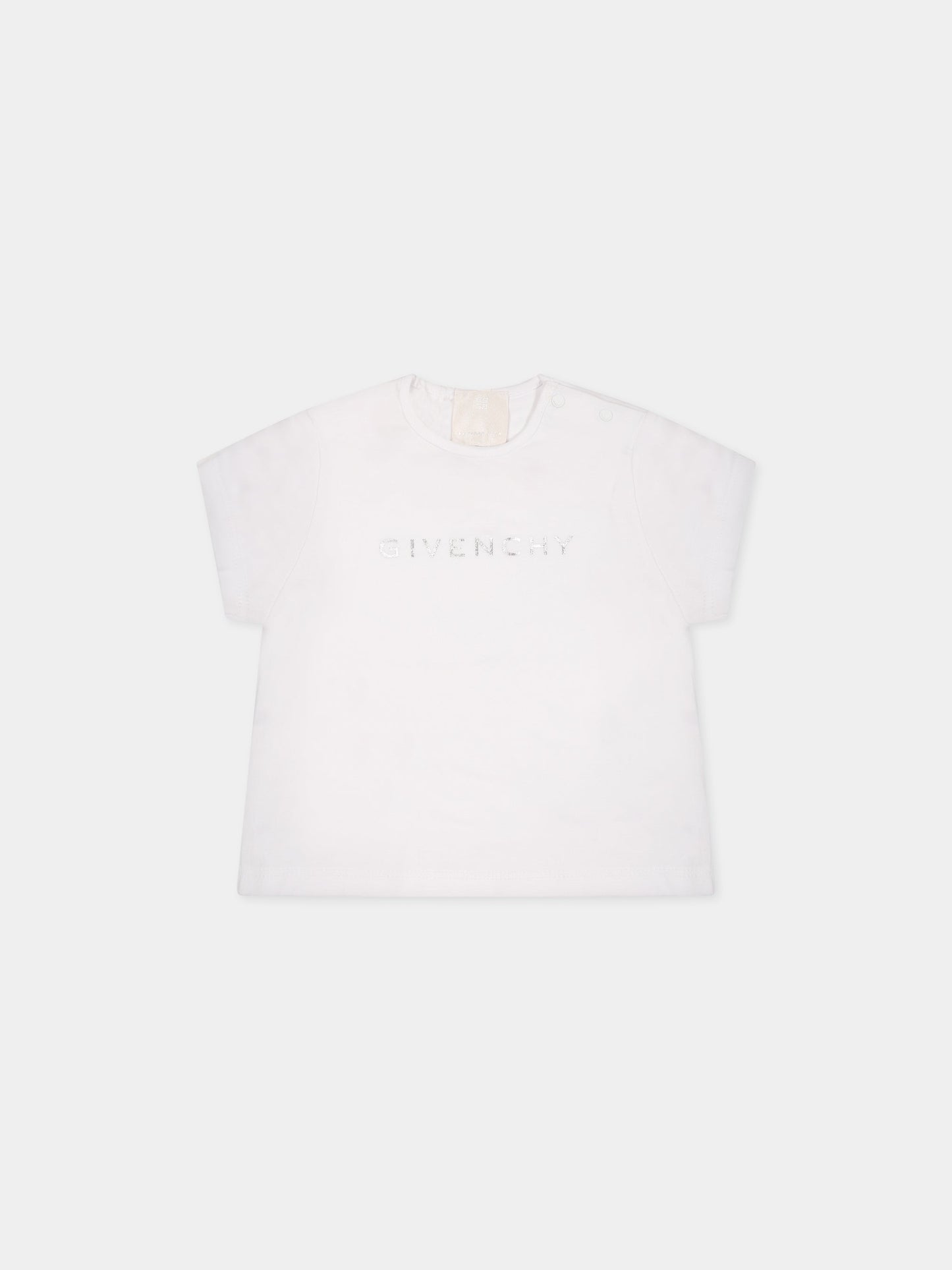 Completo multicolor per neonata con logo,Givenchy Kids,H08038 44Z