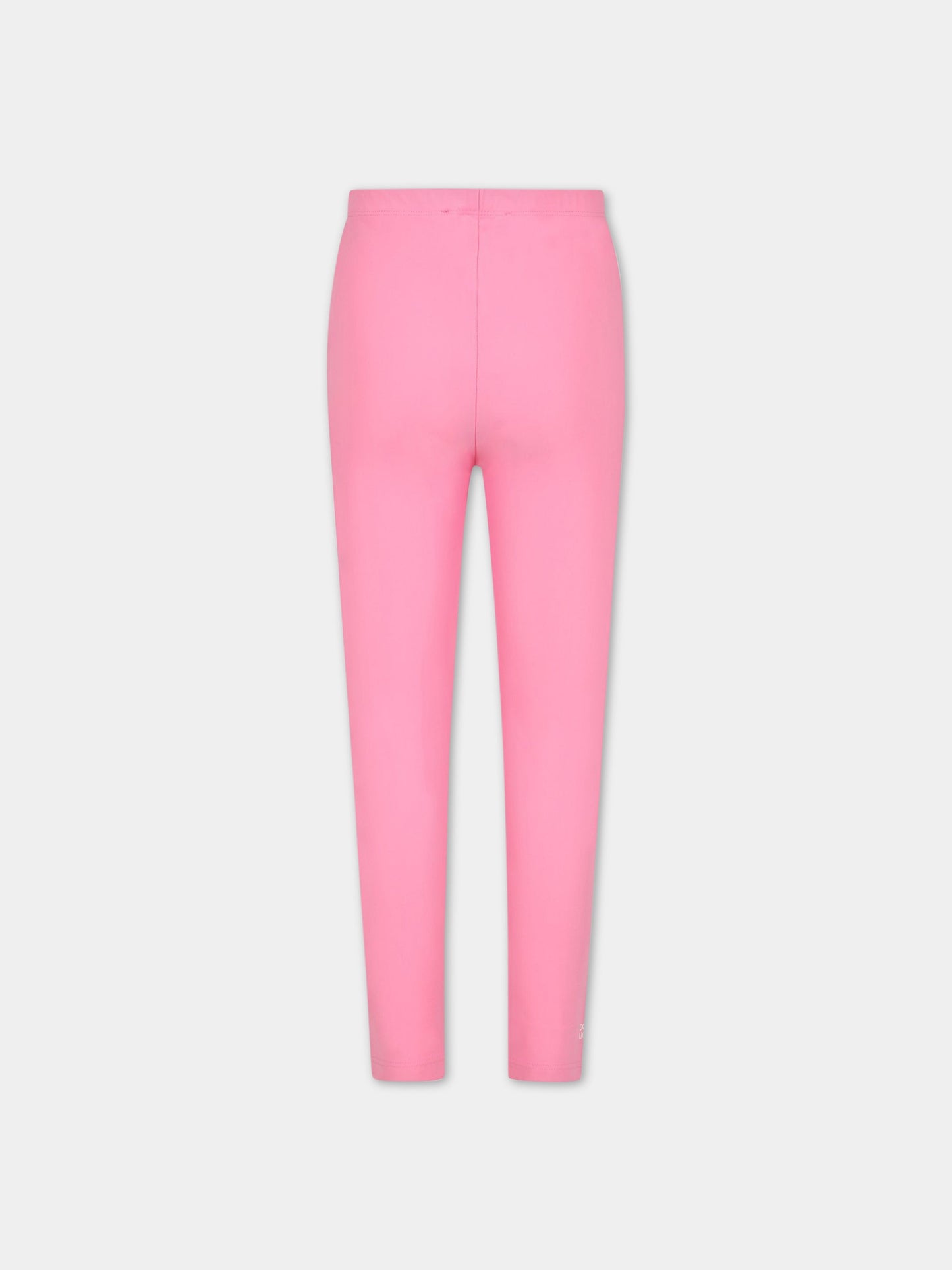 Leggins rosa per bambina,Douuod Kids,DS6A00 Z0559 515