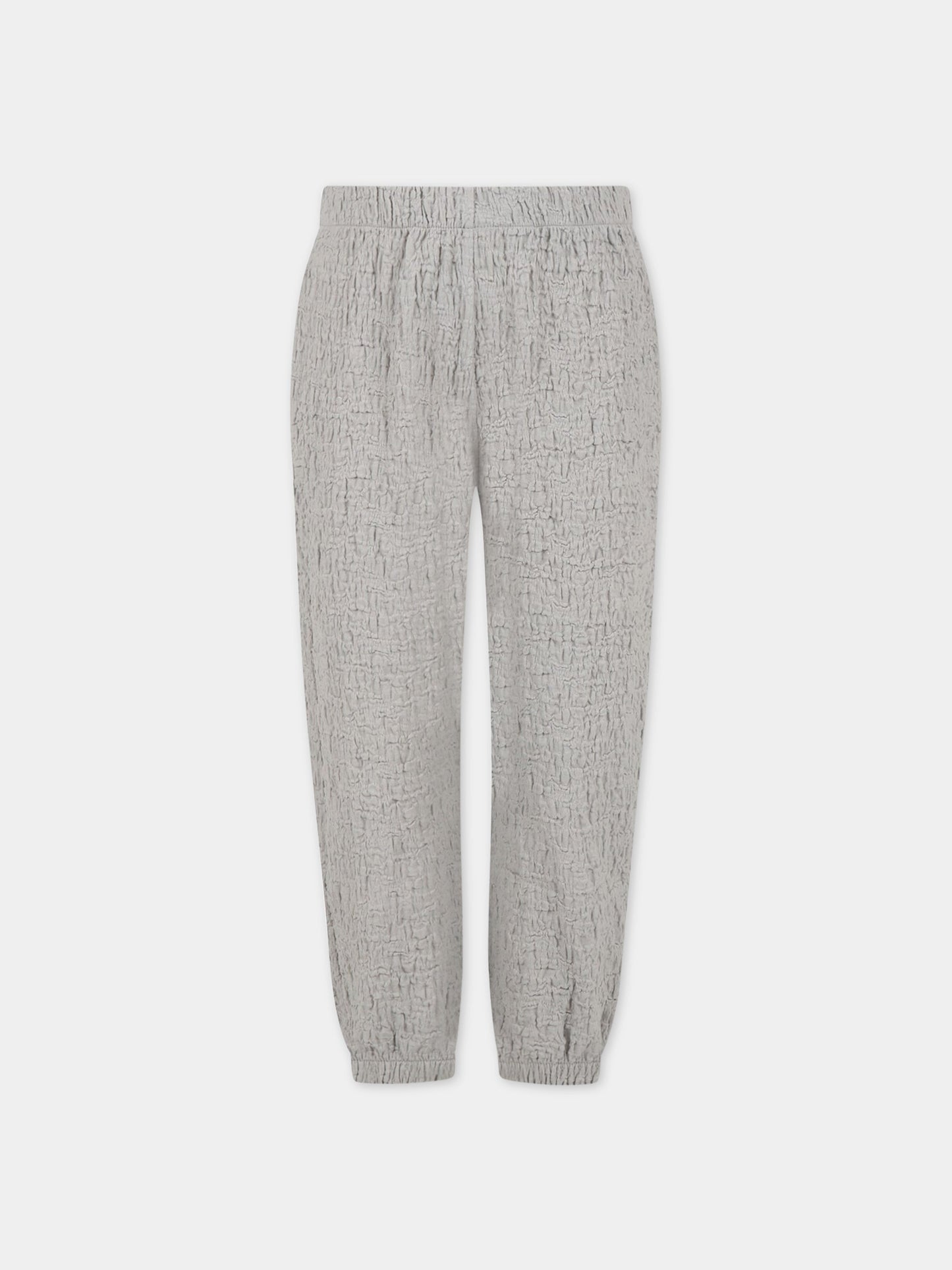 Pantaloni grigi per bambina,Caffe' D'orzo,ZS6B00 J0271 900