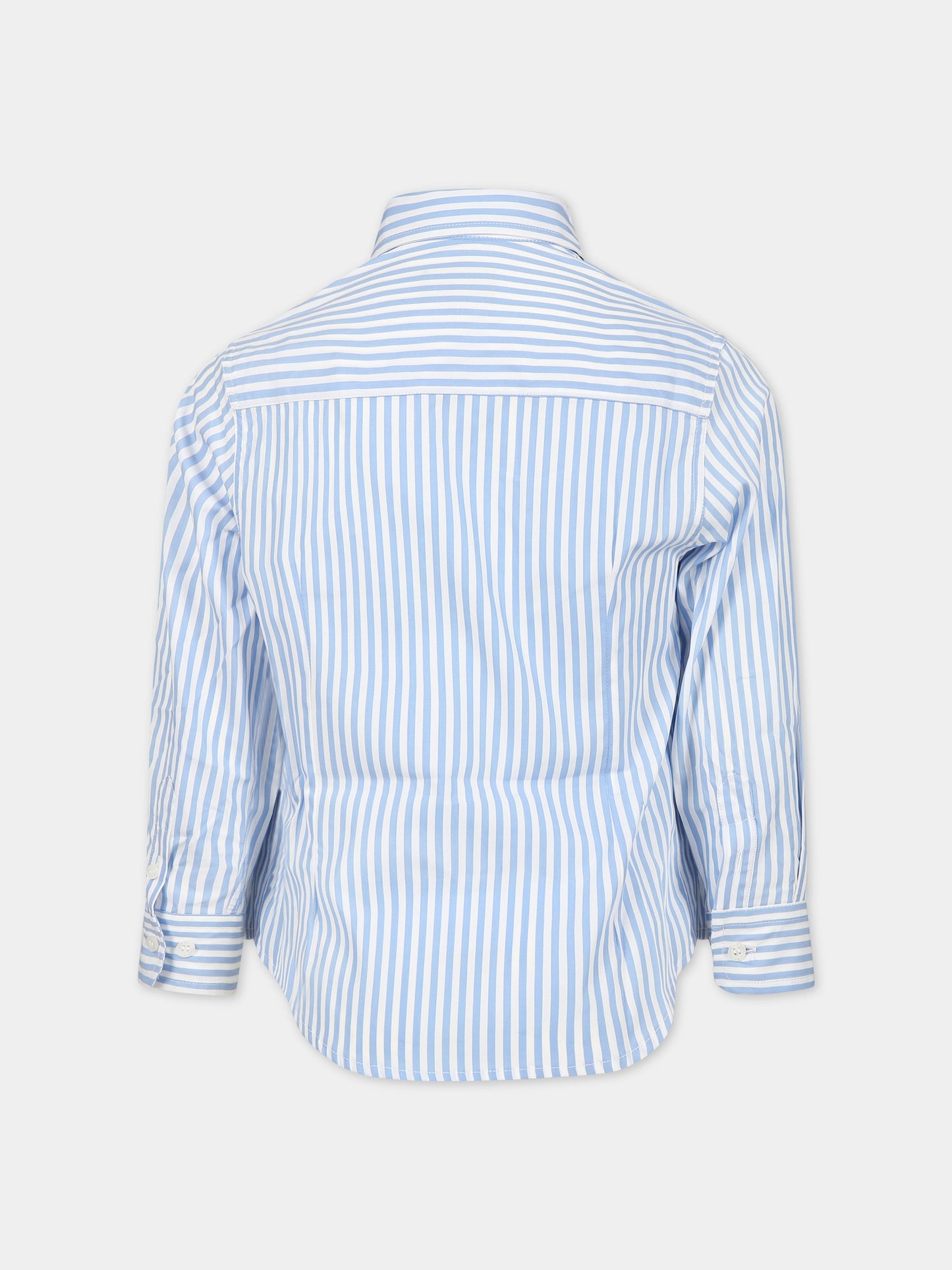 Camicia multicolor per bambino con logo,Fay Kids,FS5P00 P0269 100CE