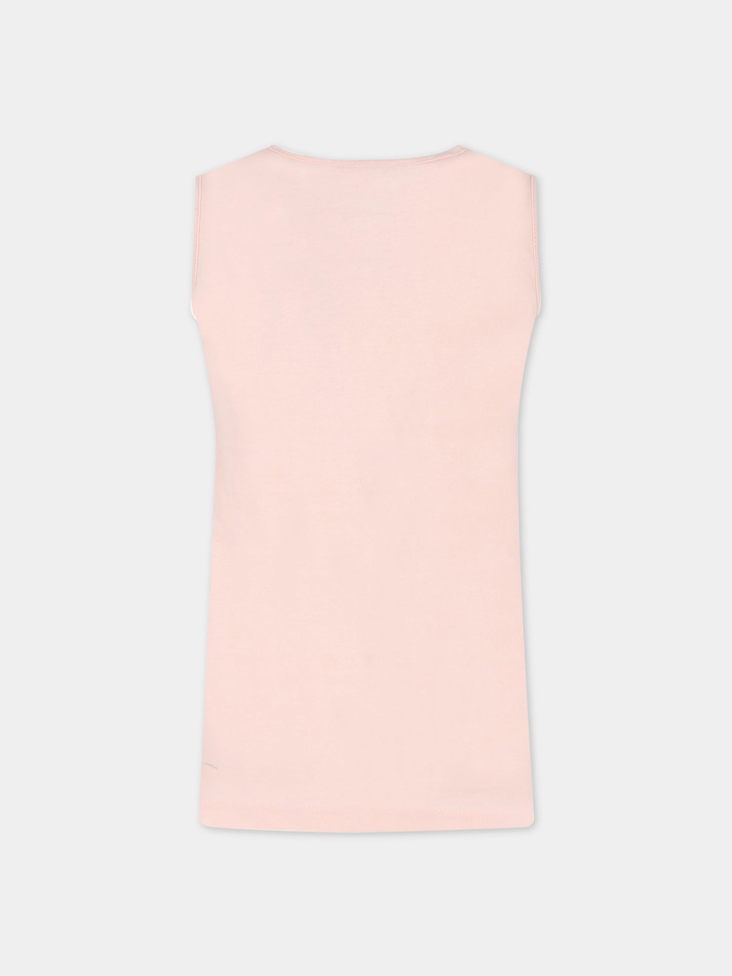 Vestito multicolor per bambina con frange,Stella Mccartney Kids,TS1C02 Z1146 999