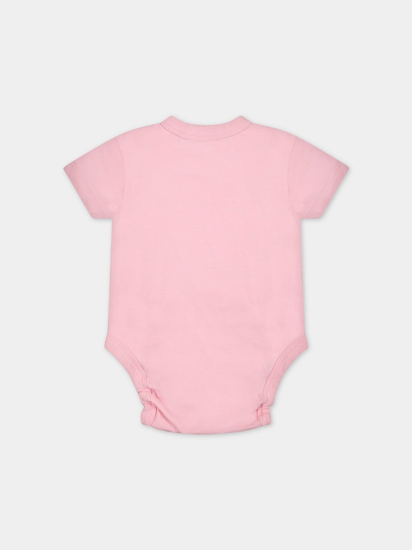 Set rosa per neonata con logo,Off White,OG2X005S23JER0033001