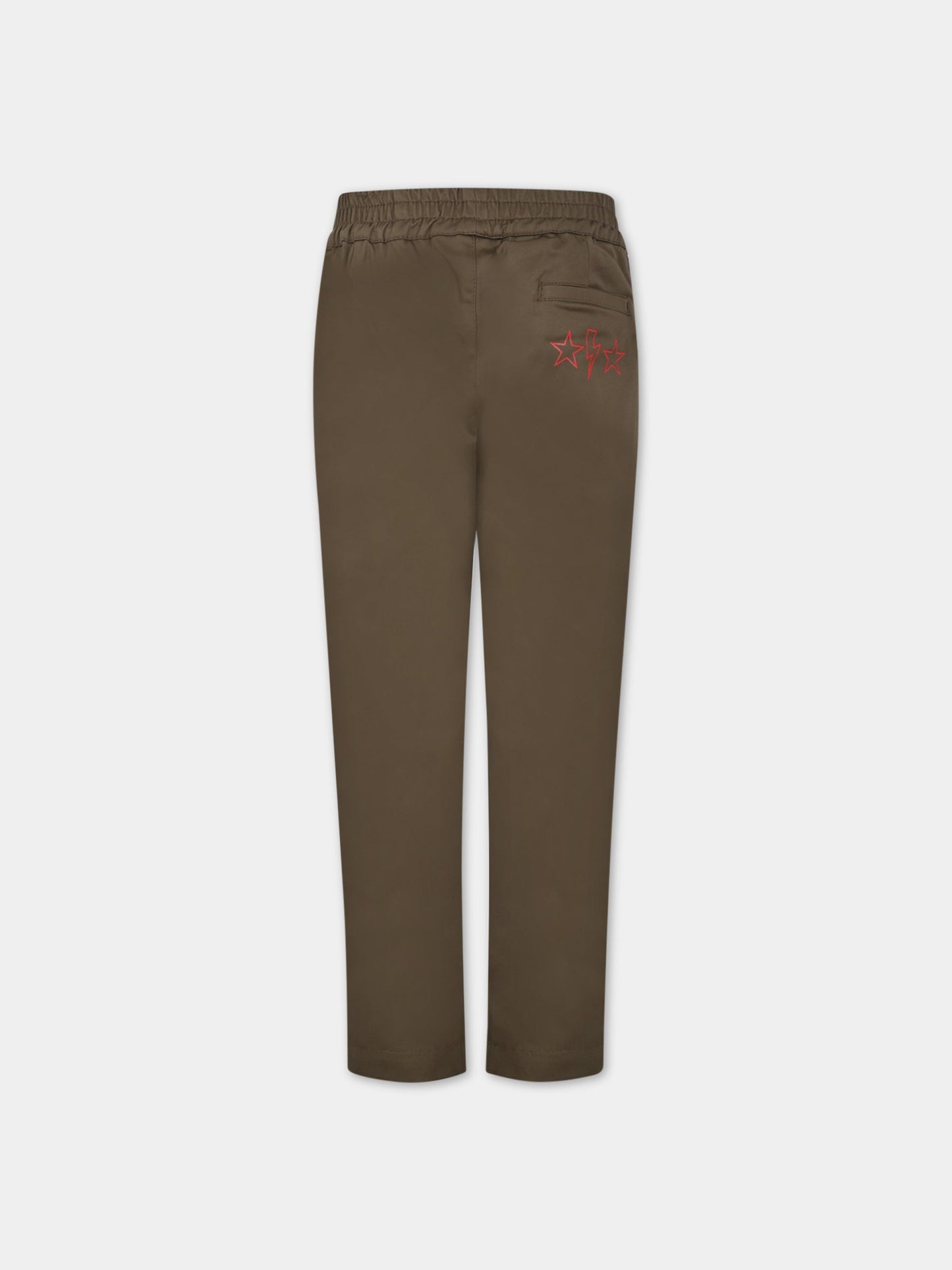 Pantaloni verdi per bambino con logo,Neil Barrett Kids,033617 082