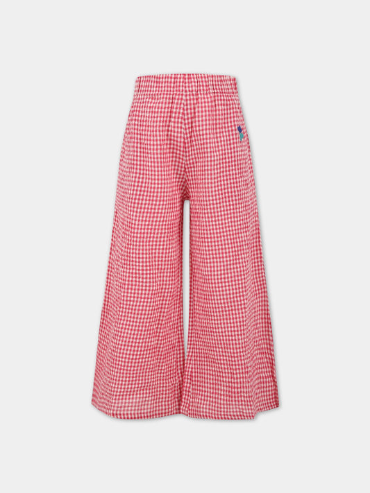 Pantaloni rosso per bambina,Bobo Choses,123AC098