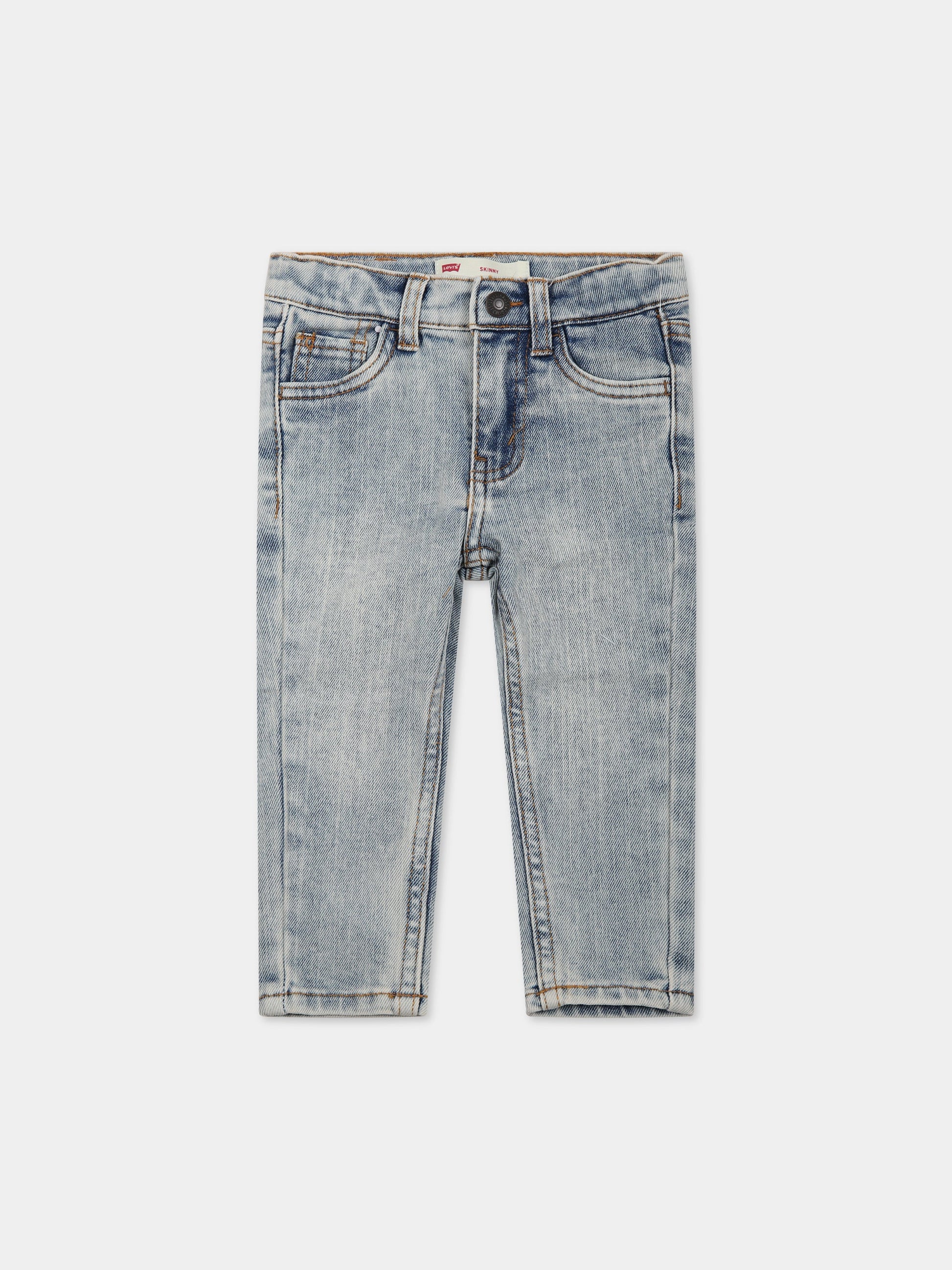 Jeans celeste per neonato con patch logo,Levi's Kids,LK1EG591 1EG591 L52