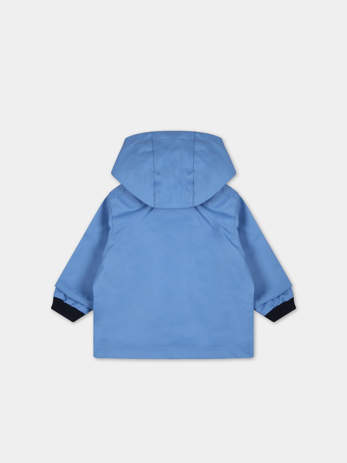 Impermeabile celeste per neonato,Petit Bateau,A072V EDNA