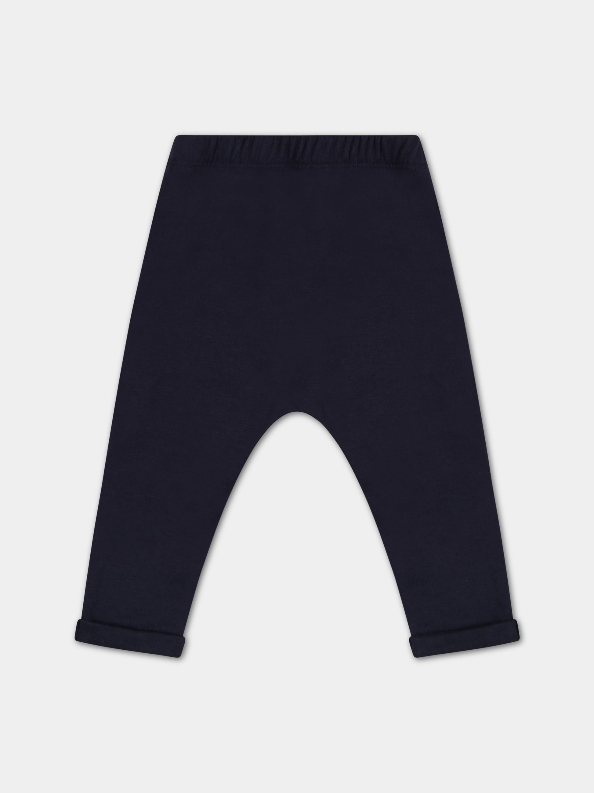 Pantaloni casual  per neonato,Petit Bateau,A077T SMOKING