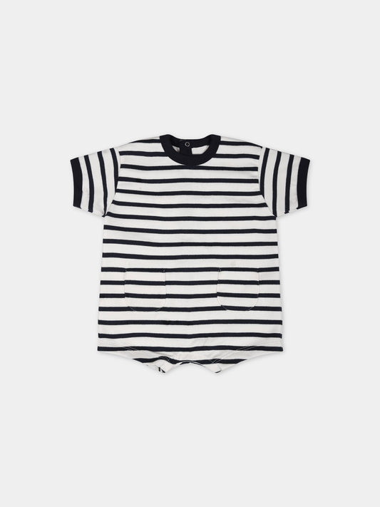Pagliaccetto multicolor per neonato,Petit Bateau,A07AL MARSHMALLOW/SMOKING