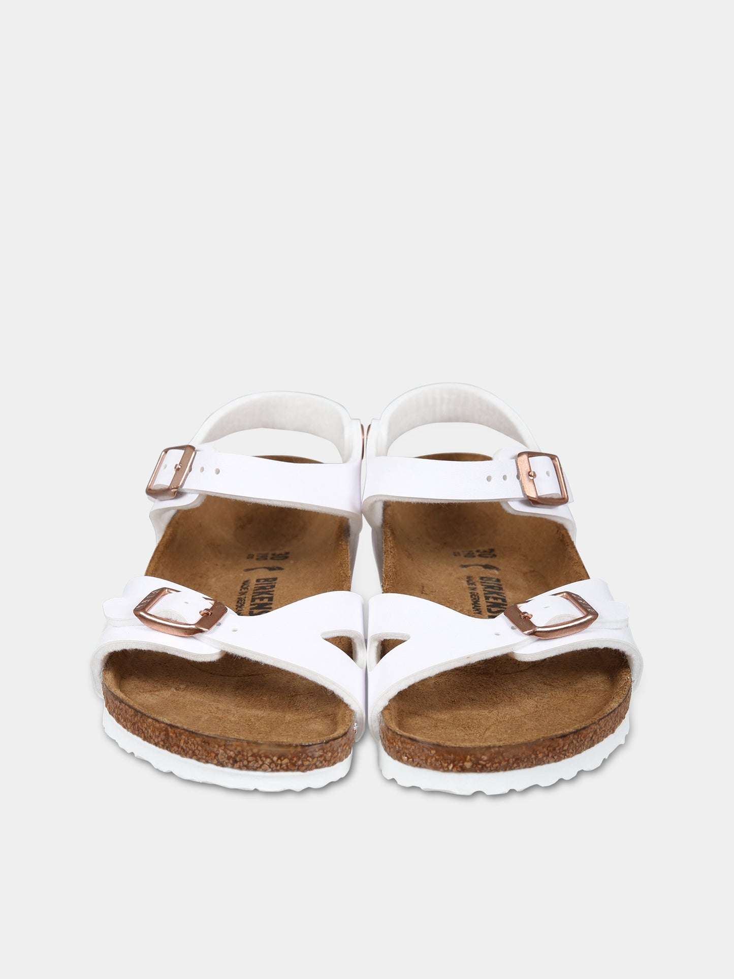 Sandali bianco  Rio Kids per bambina con logo,Birkenstock,1024374