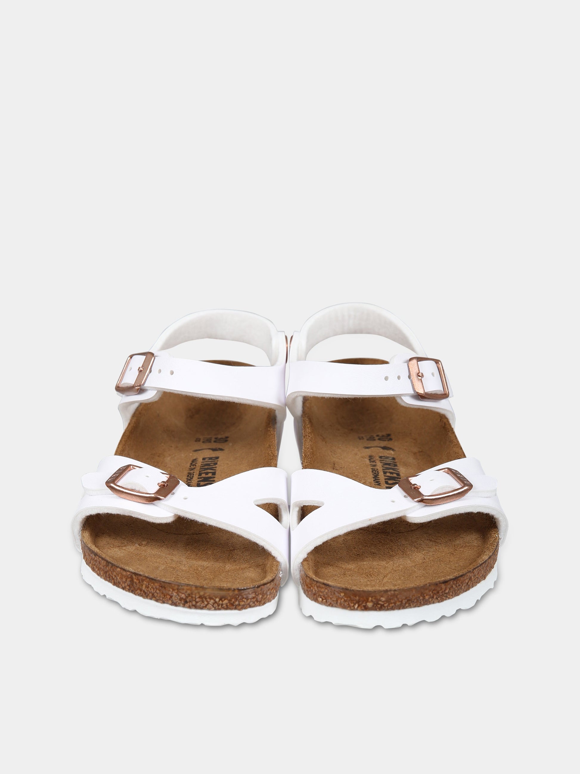 Sandali bianco  Rio Kids per bambina con logo,Birkenstock,1024374