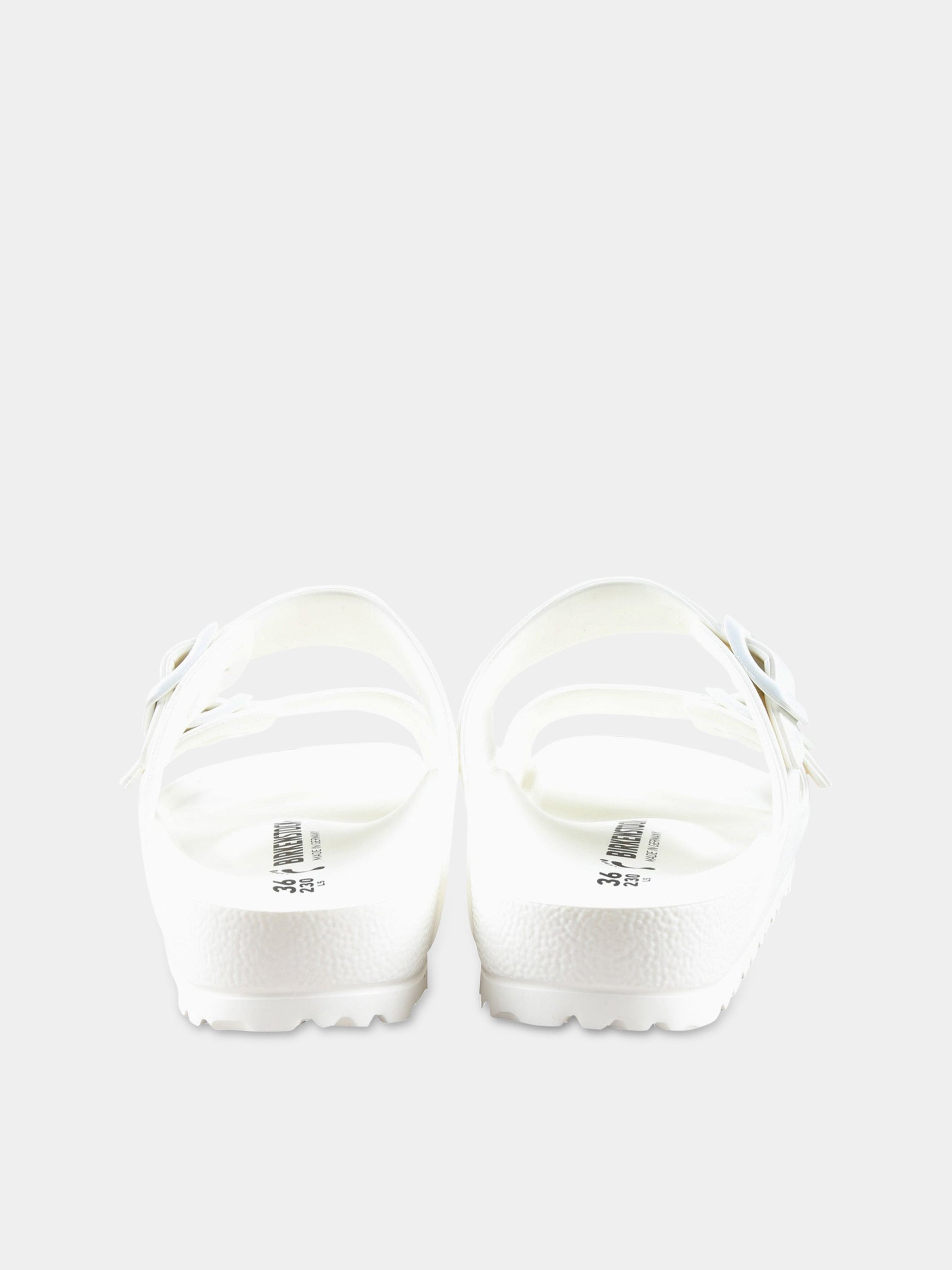 Sandali bianchi  Arizona Eva  per bambini con logo,Birkenstock,129443