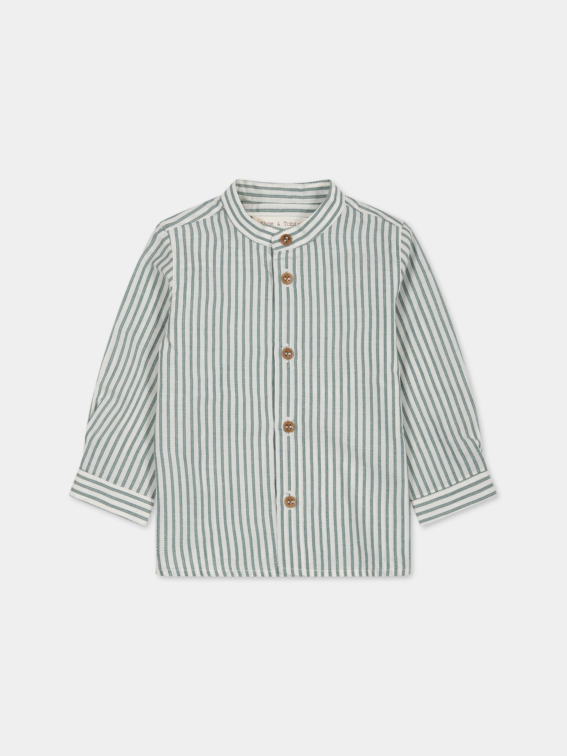 Camicia verde per neonato,Zhoe & Tobiah,SCO6 354