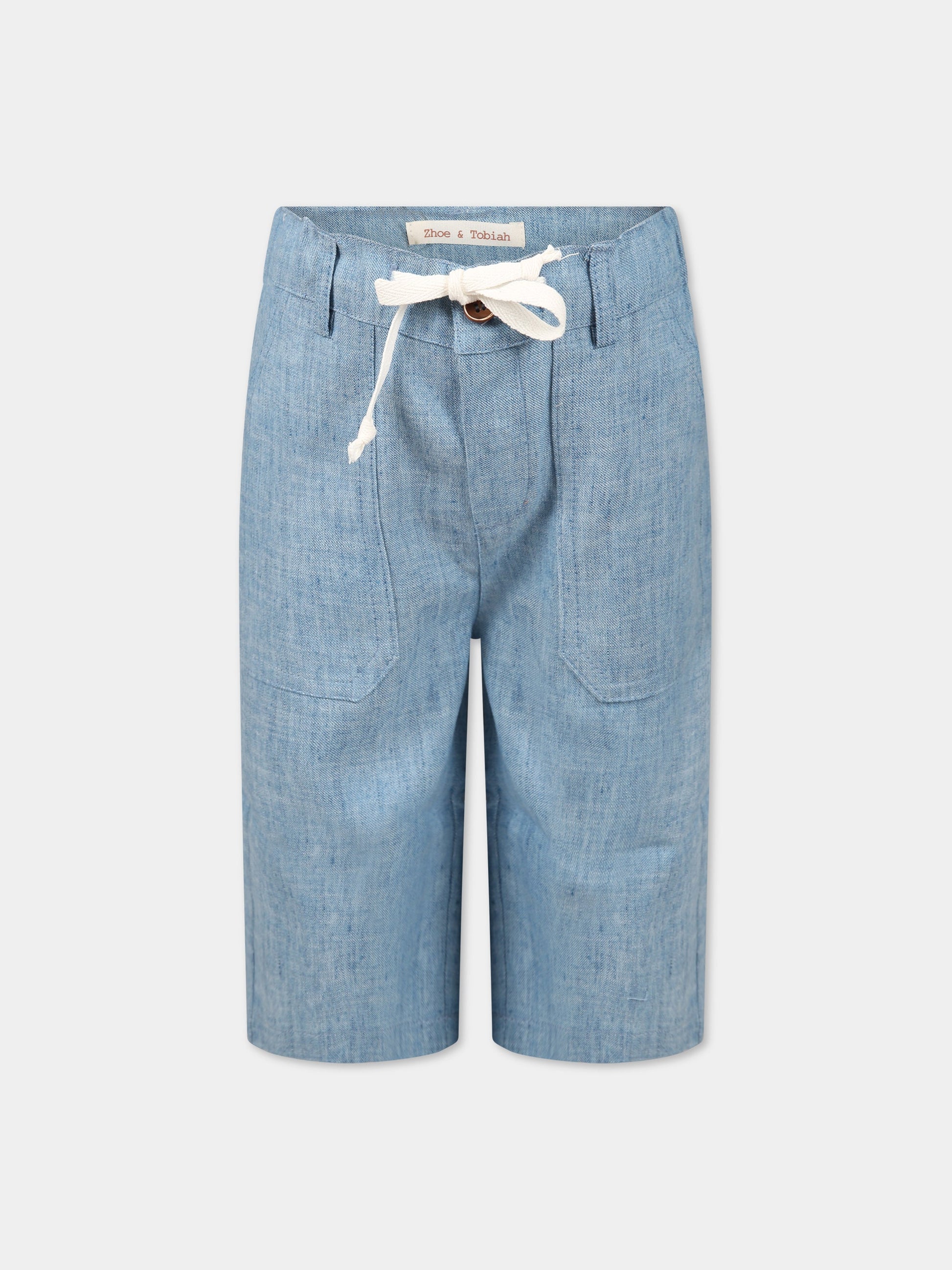 Shorts azzurro per bambino,Zhoe & Tobiah,CLD1 352