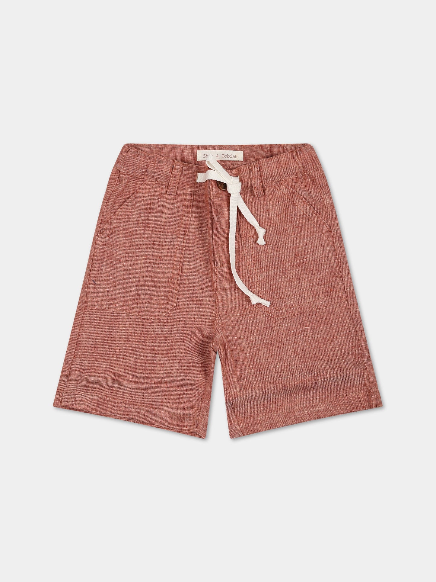 Shorts marrone per neonato,Zhoe & Tobiah,CLD1 99