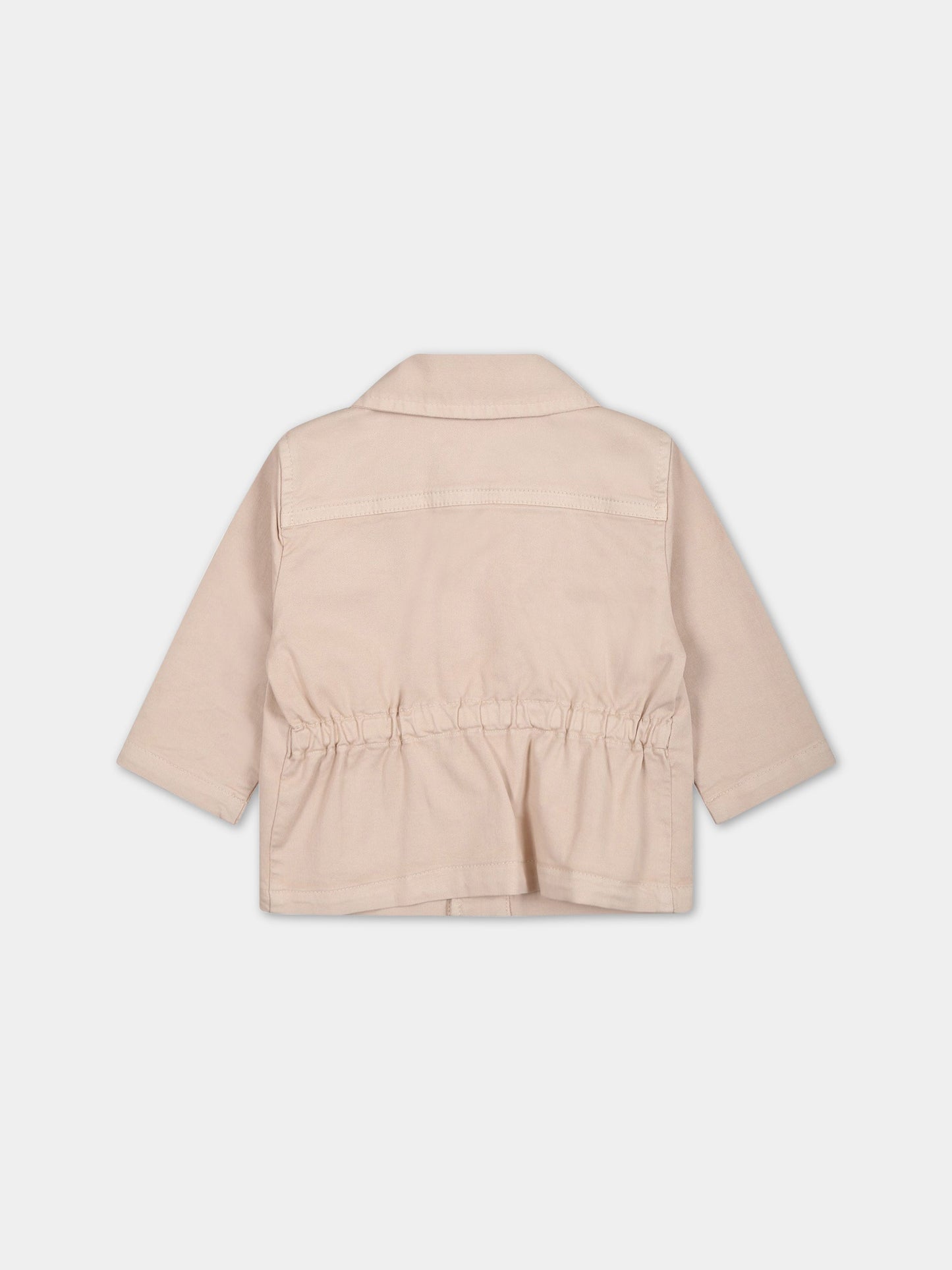 Giubbotto beige per neonato,Zhoe & Tobiah,JPS12 23