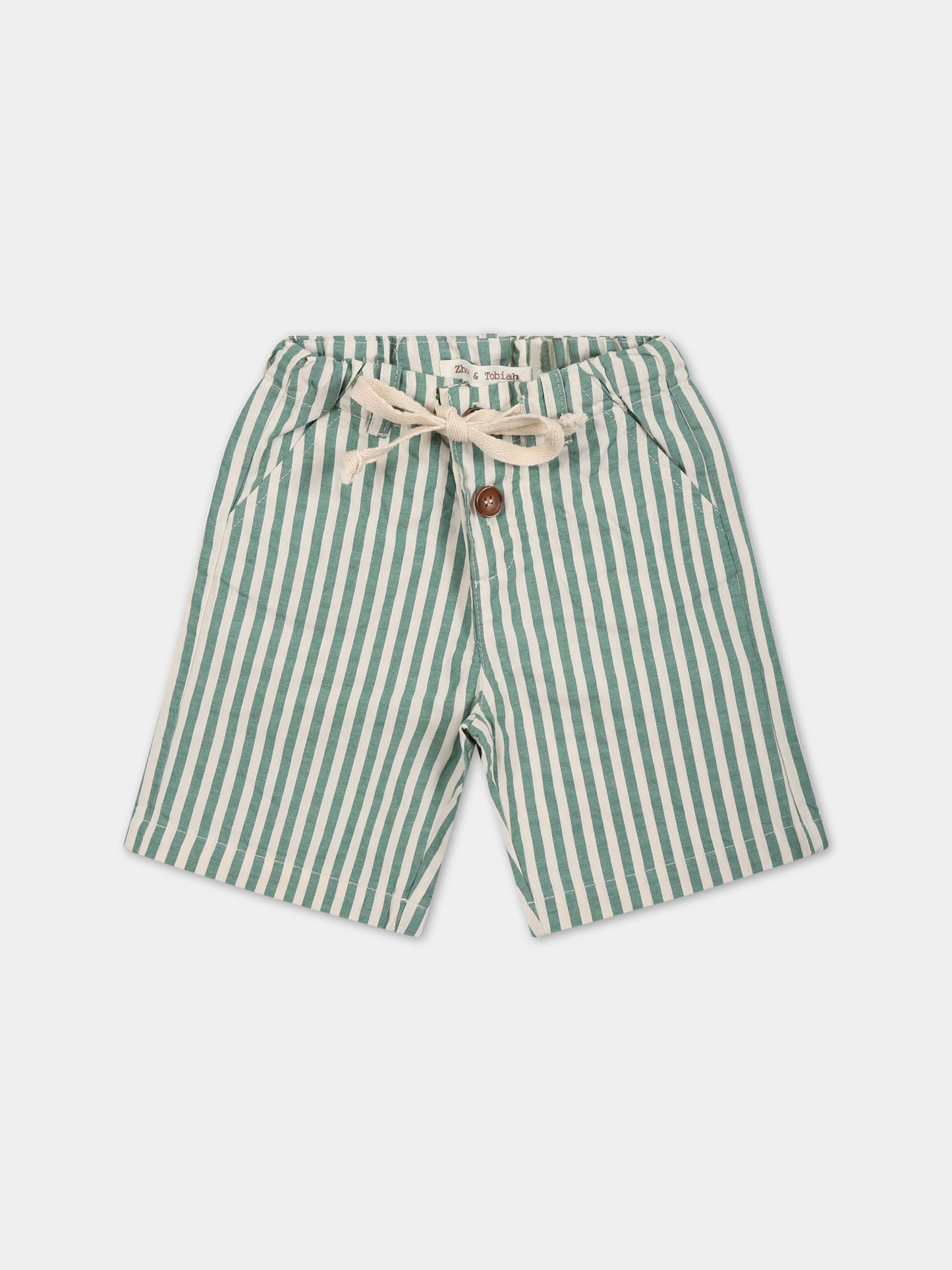 Shorts verde per neonato,Zhoe & Tobiah,SER8 354