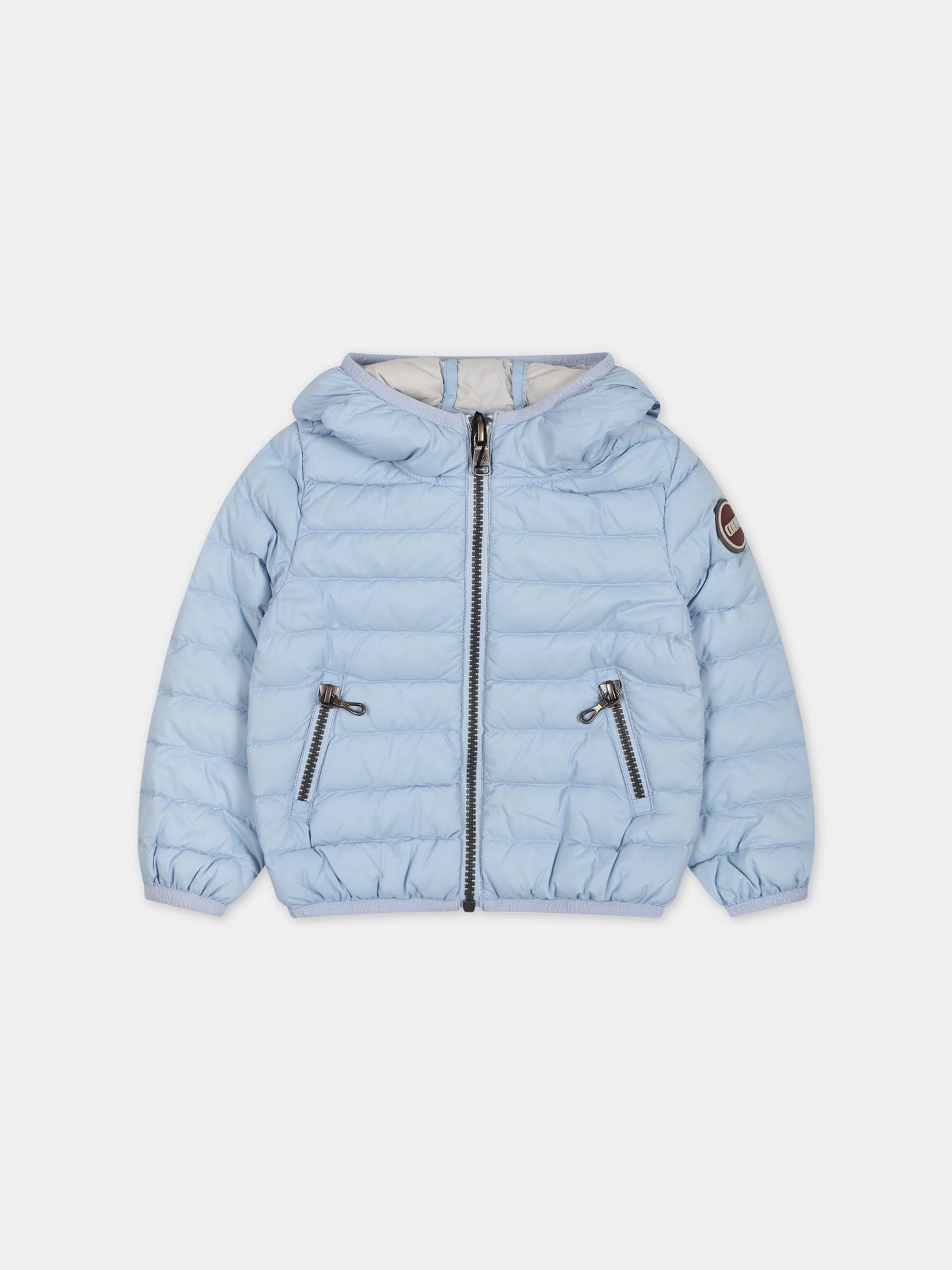 Piumino celeste per neonato con iconico logo,Colmar Originals Kids,3487B 8VX 241