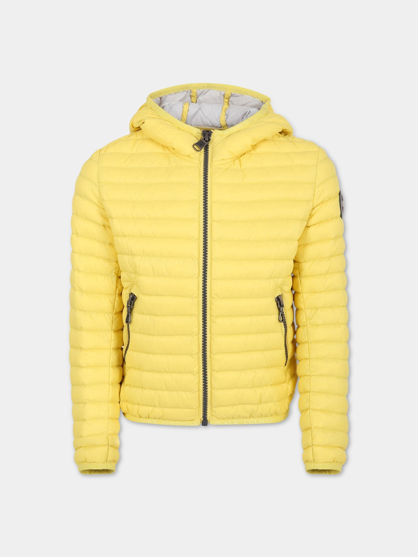 Piumino giallo per bambino con iconico logo,Colmar Originals Kids,3487R 8VX 09