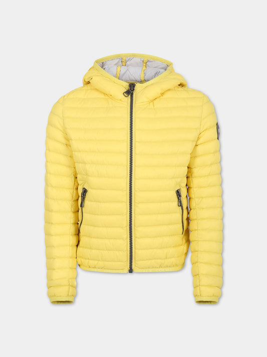 Piumino giallo per bambino con iconico logo,Colmar Originals Kids,3487R 8VX 09