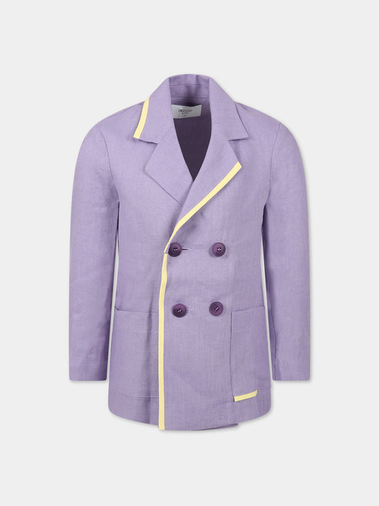 Giacca viola per bambina,Paade Mode,232201414