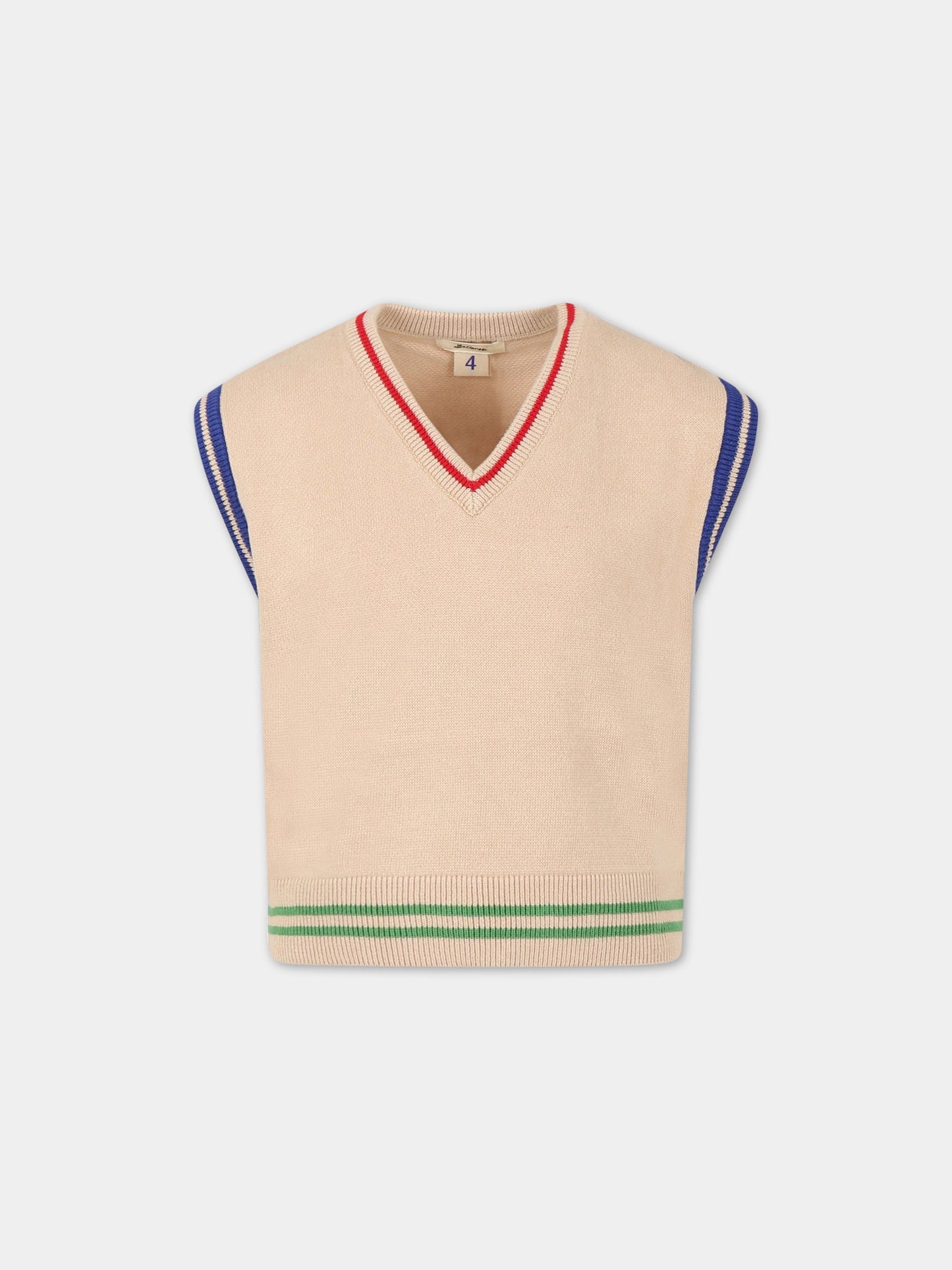 Maglione avorio per bambino,Bellerose,GOC K1040F 631