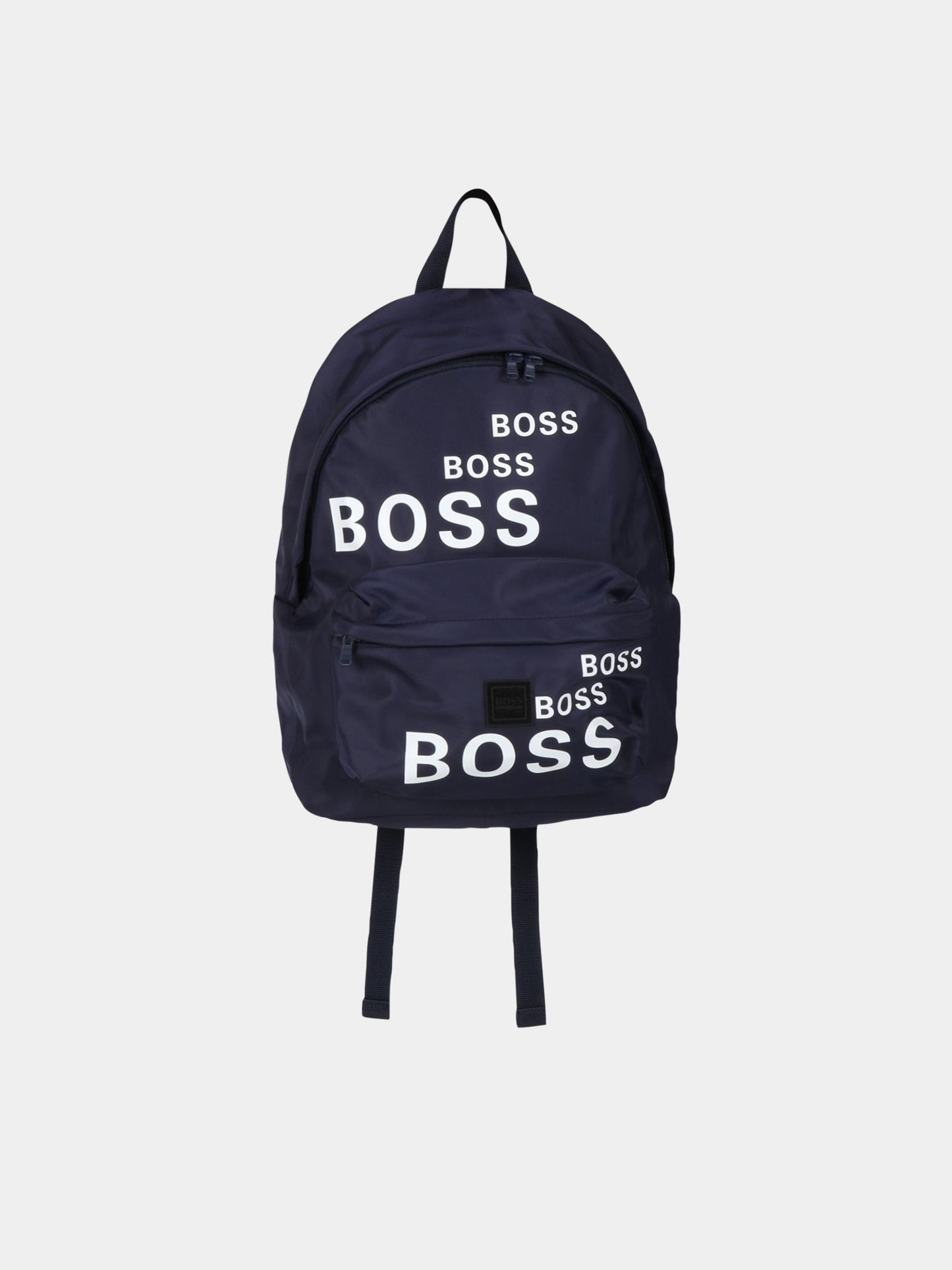 Zaino blu per bambino con loghi,Hugo Boss,J20312 849