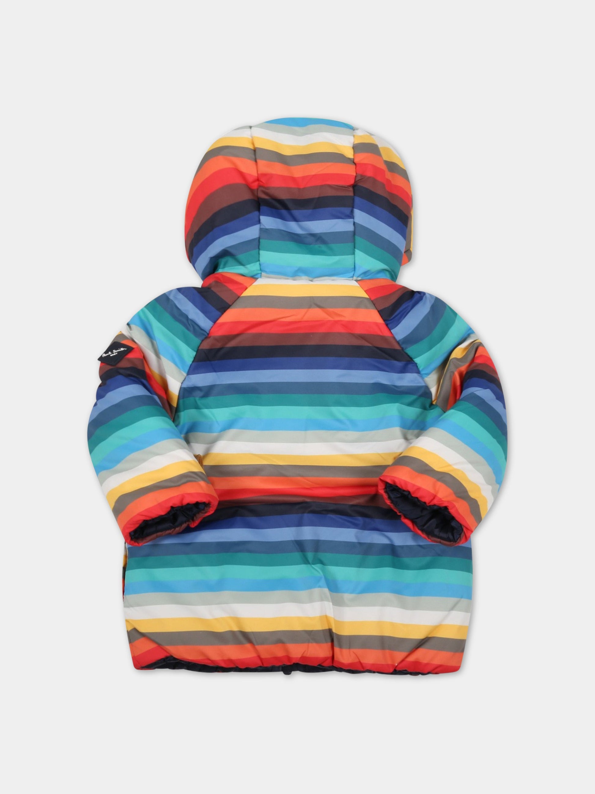 Piumino reversibile per neonato,Paul Smith Junior,P06002 83D