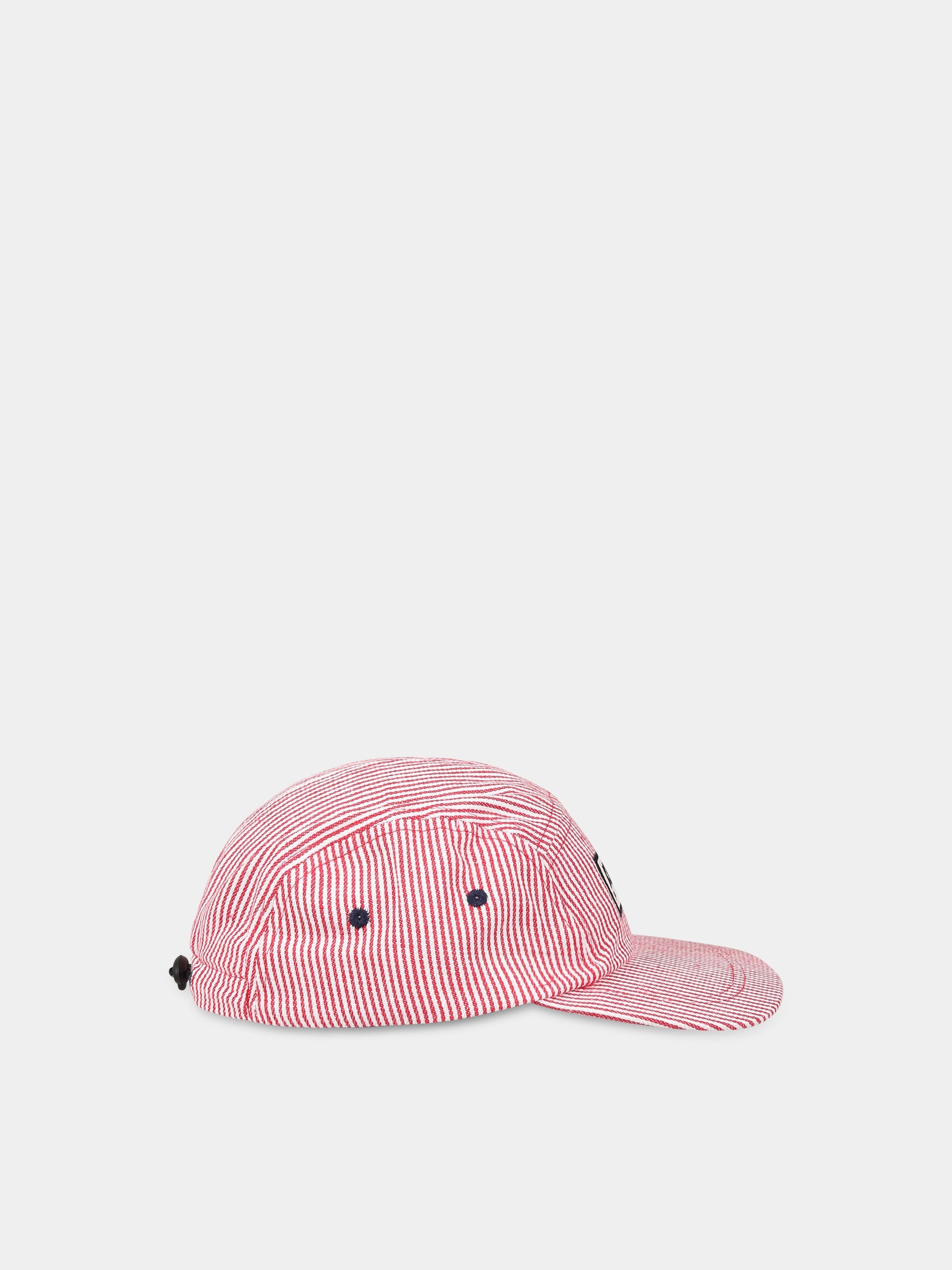 Cappello rosso per bambino con logo,Kenzo Kids,K51029 189