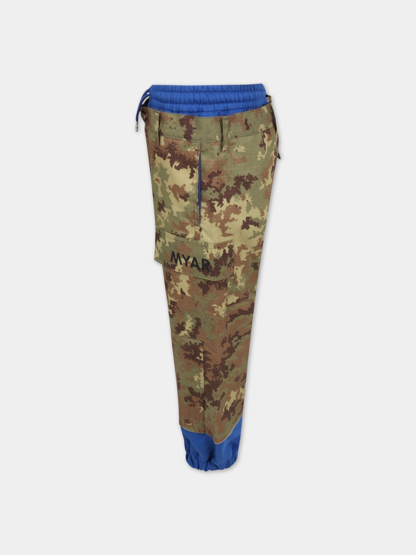 Pantalone multicolor per bambino con logo,Myar,MY0007 MY021 MY808