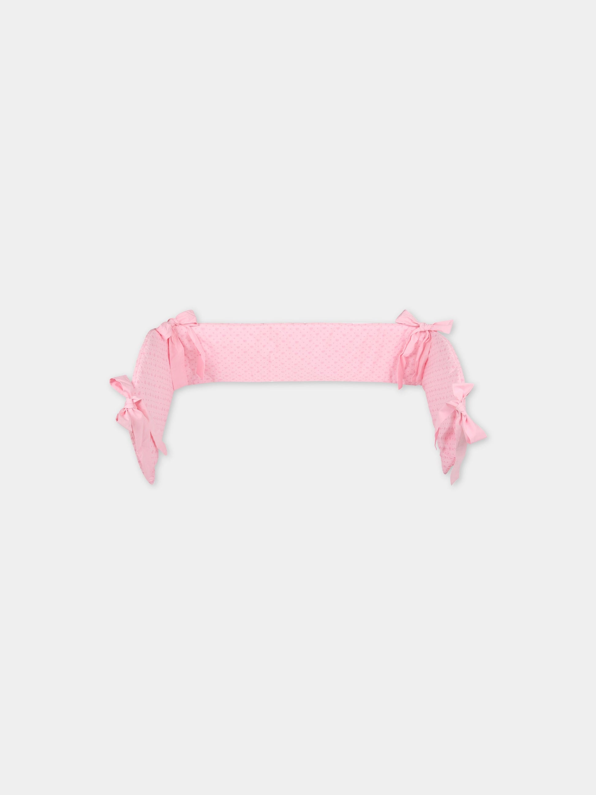 Set paracolpi rosa per neonati con occhiolino,Chiara Ferragni Homewear,CF017TR